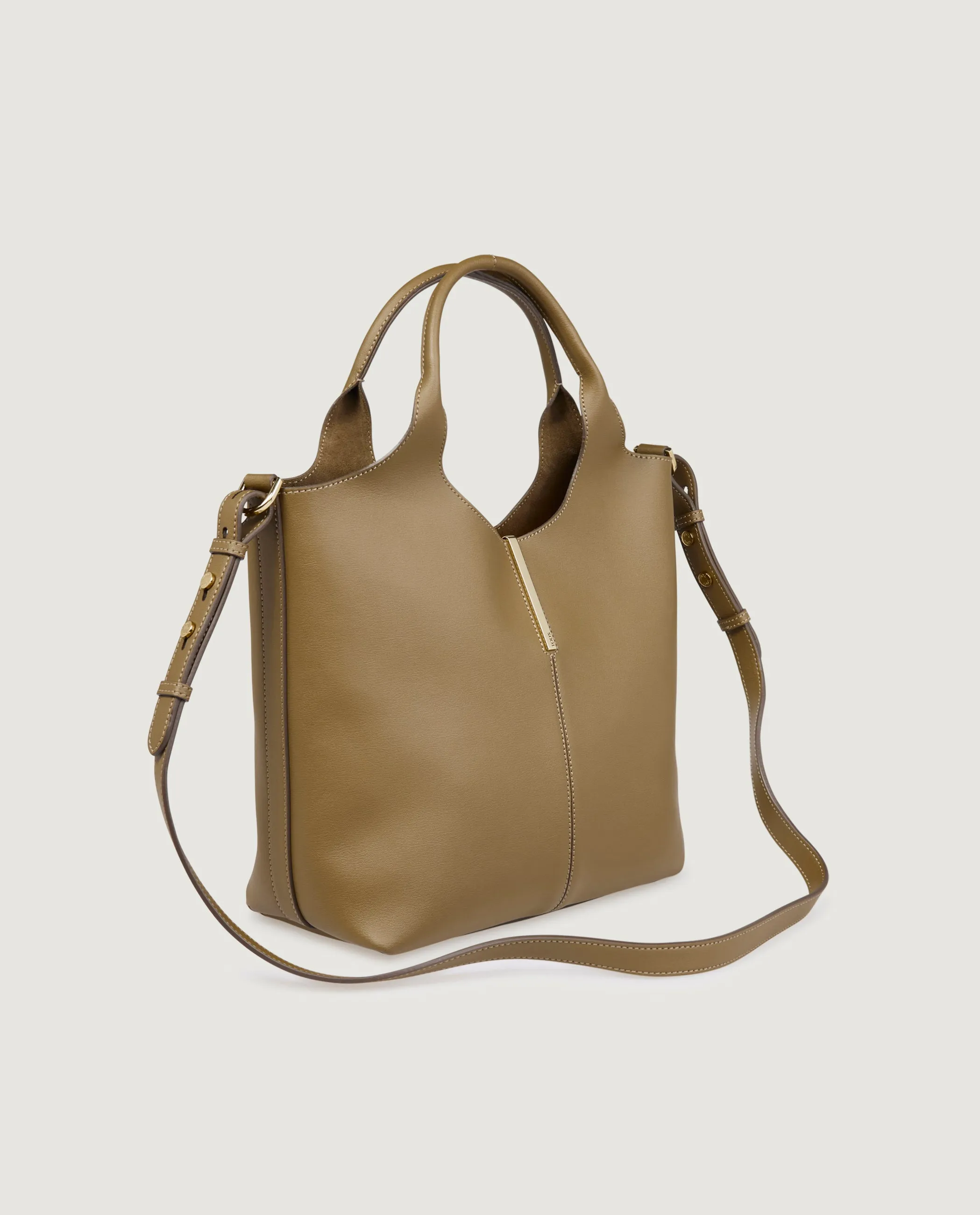 Mini Tote Shopping Tas - Lichtbruin sold by Pauw Amsterdam product image thumbnail 3