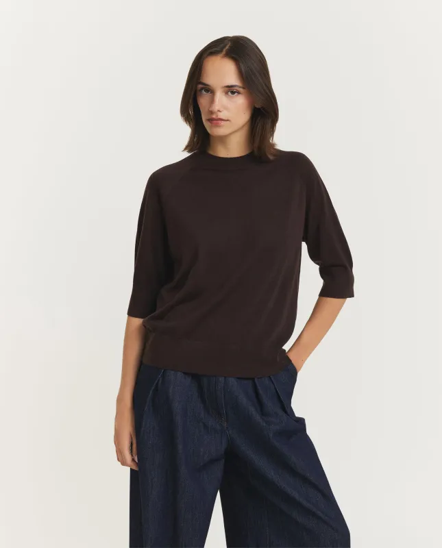 Merino Wollen Trui - Bruin sold by Pauw Amsterdam