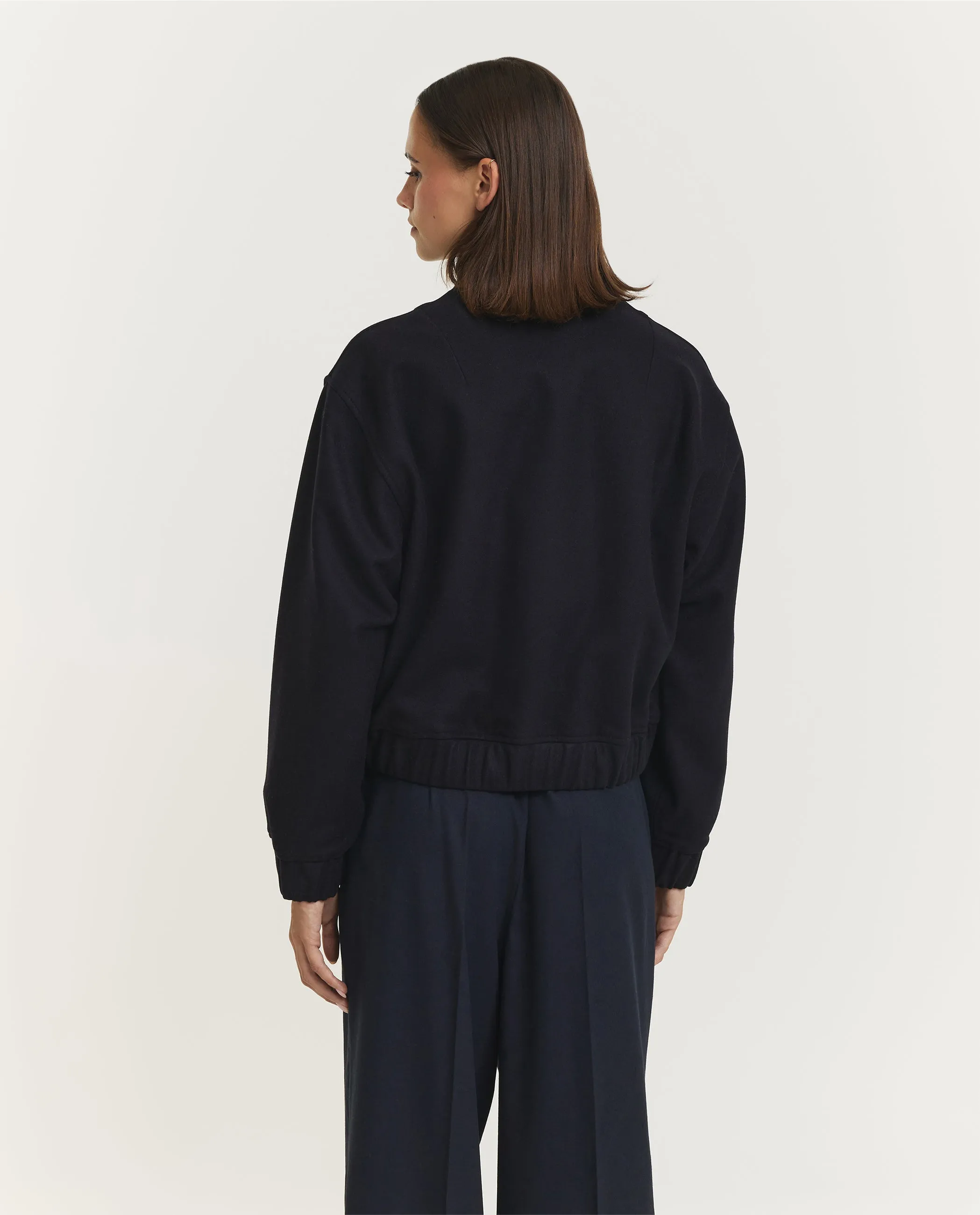 Wollen Bomberjack - Donkerblauw sold by Pauw Amsterdam product image thumbnail 5