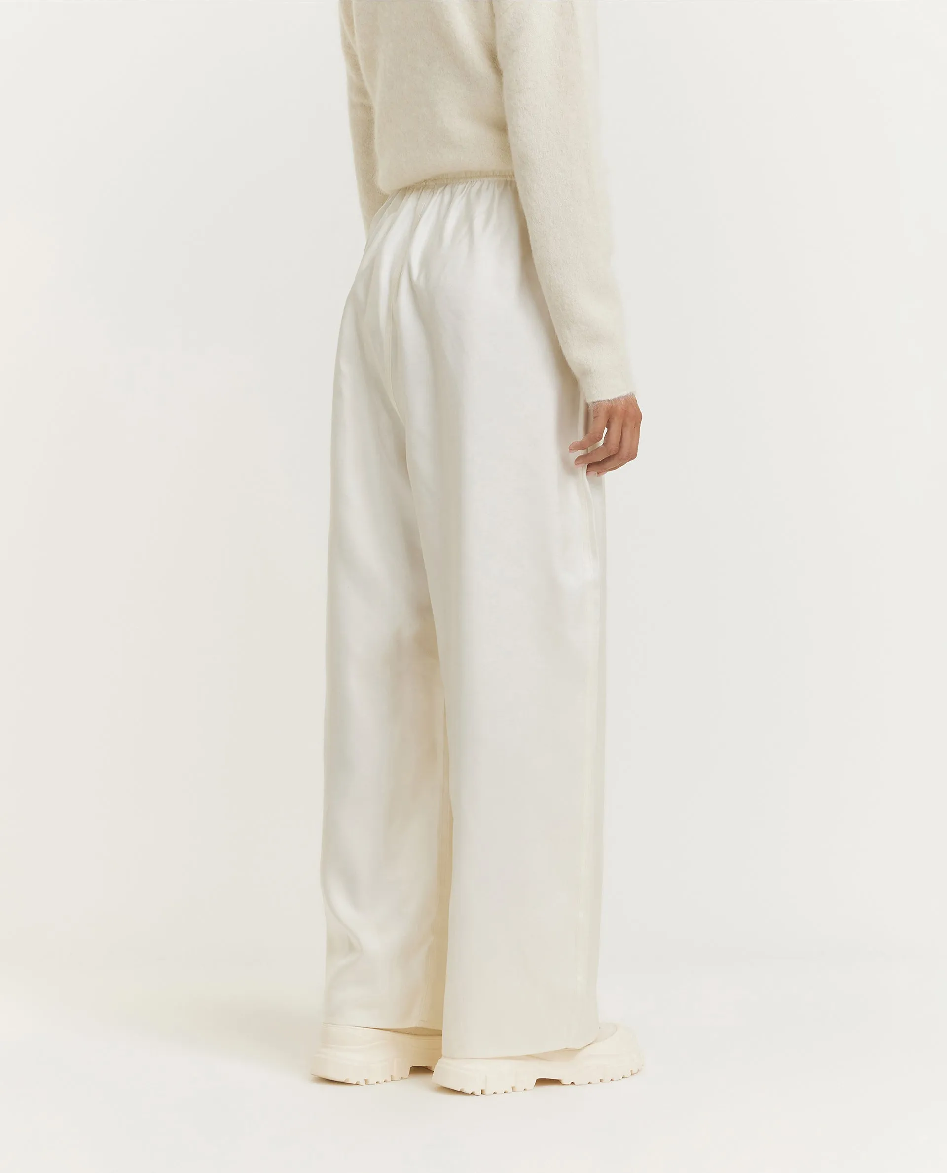 Zijden Pasch Broek - Ecru sold by Pauw Amsterdam product image thumbnail 4