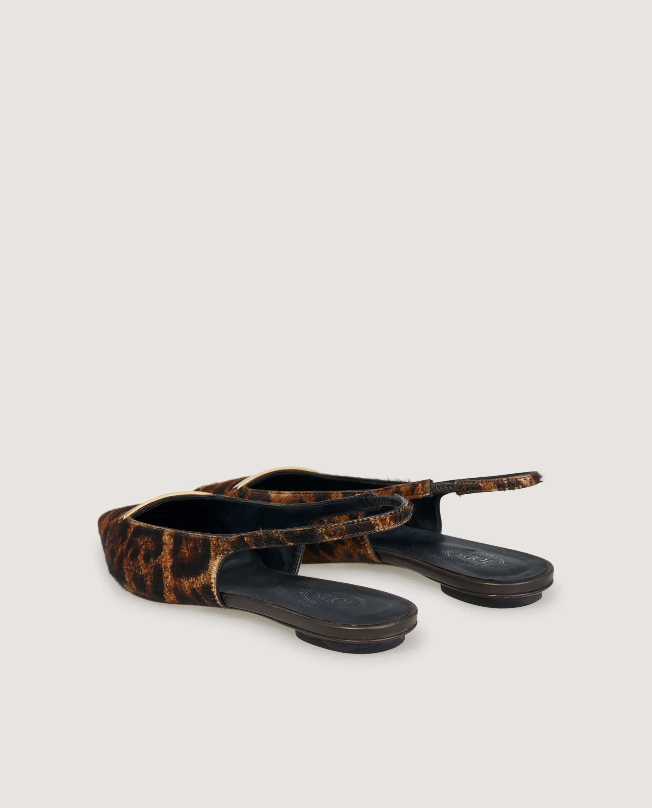 Slingback Ballerina's - Bruin sold by Pauw Amsterdam product image thumbnail 5