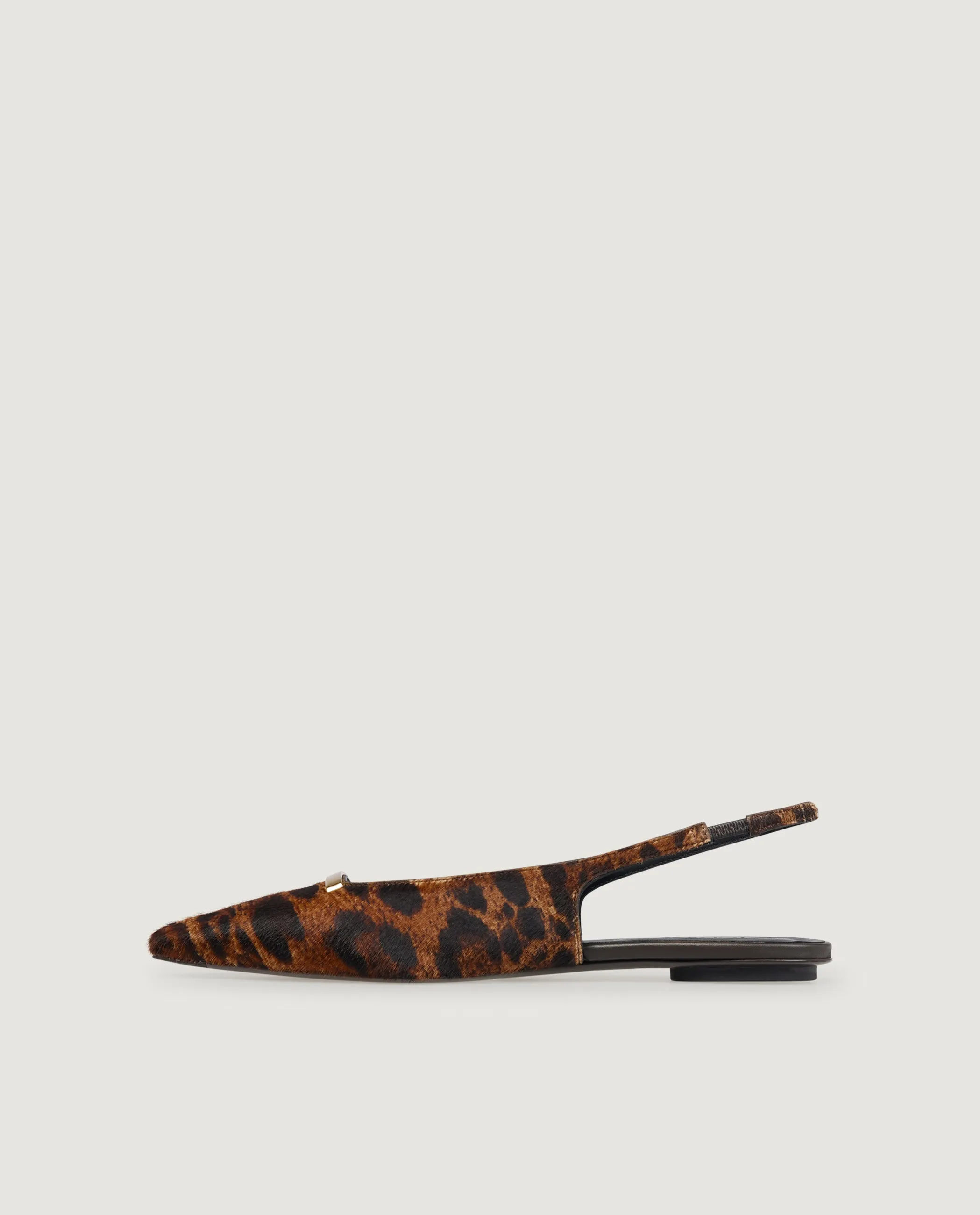 Slingback Ballerina's - Bruin sold by Pauw Amsterdam product image thumbnail 3