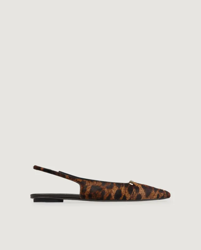 Slingback Ballerina's - Bruin sold by Pauw Amsterdam