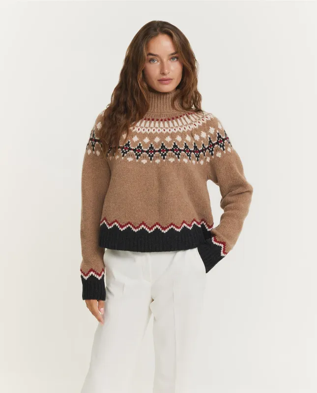 Sweet Winter Coltrui - Lichtbruin sold by Pauw Amsterdam