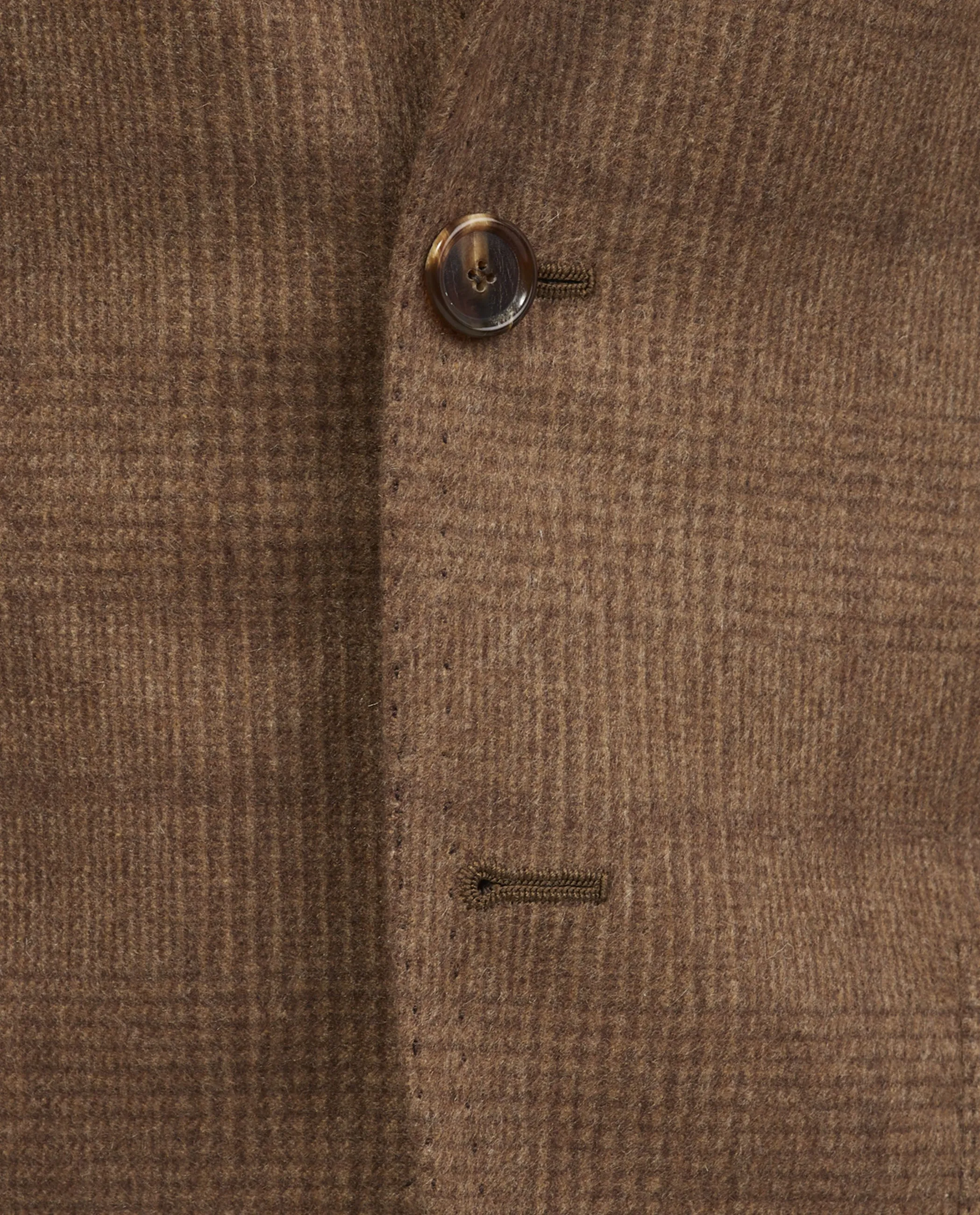 Cashmere Prince of Wales Jasje - Lichtbruin sold by Pauw Amsterdam product image thumbnail 2