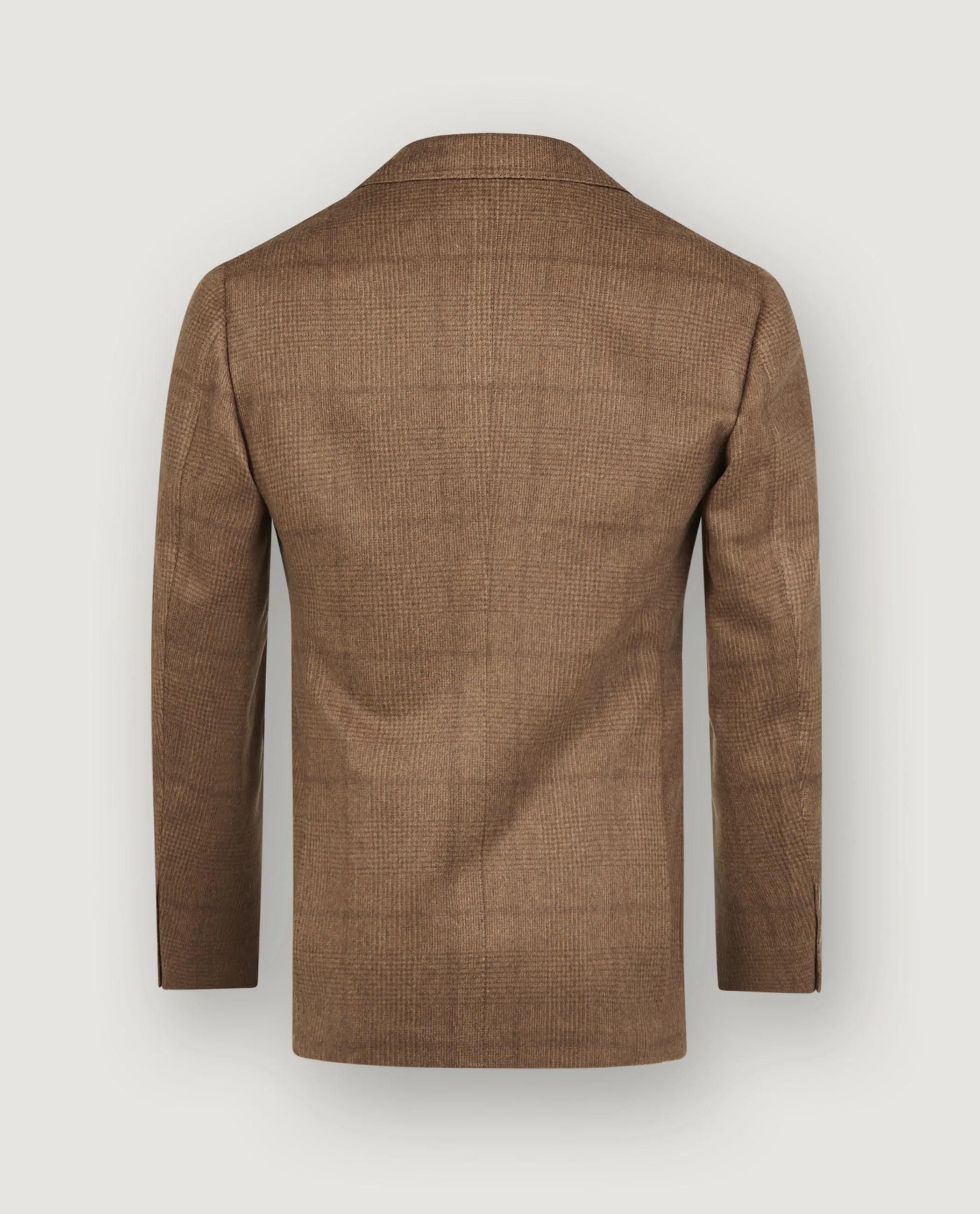 Cashmere Prince of Wales Jasje - Lichtbruin sold by Pauw Amsterdam product image thumbnail 5