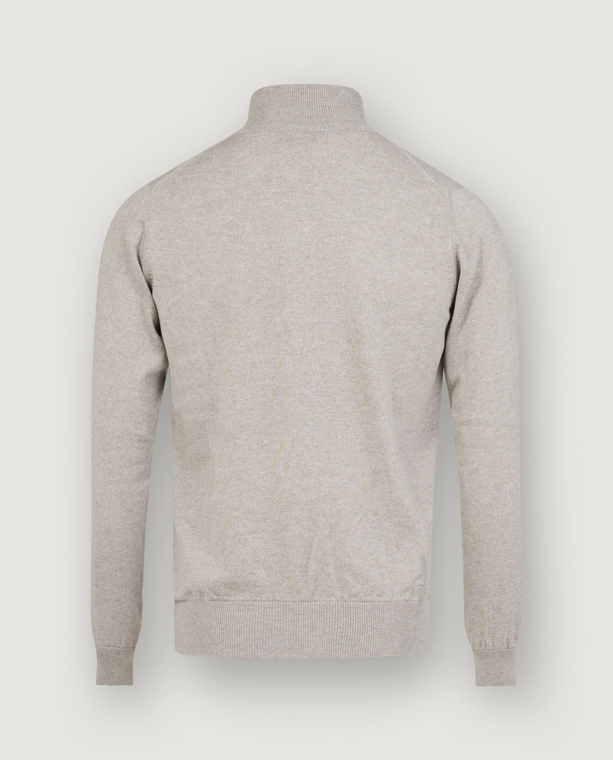 Cashmere Half-Zip Trui - Lichtbruin sold by Pauw Amsterdam product image thumbnail 4
