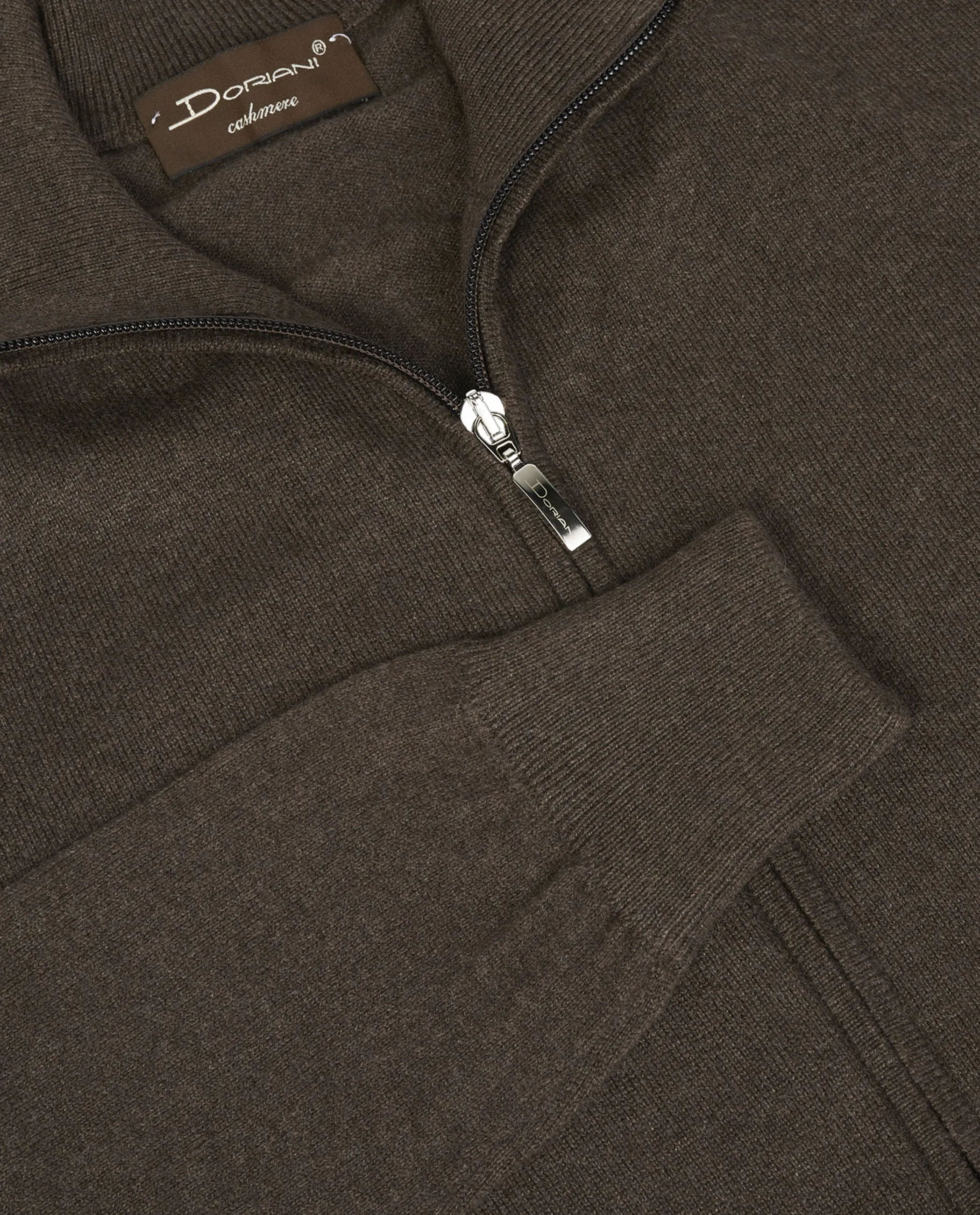 Cashmere Zip Trui - Bruin sold by Pauw Amsterdam product image thumbnail 3
