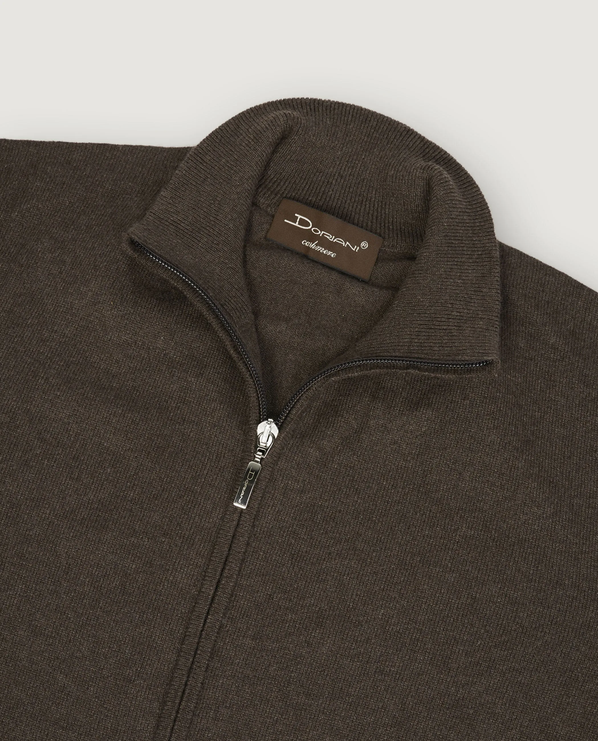 Cashmere Zip Trui - Bruin sold by Pauw Amsterdam product image thumbnail 2
