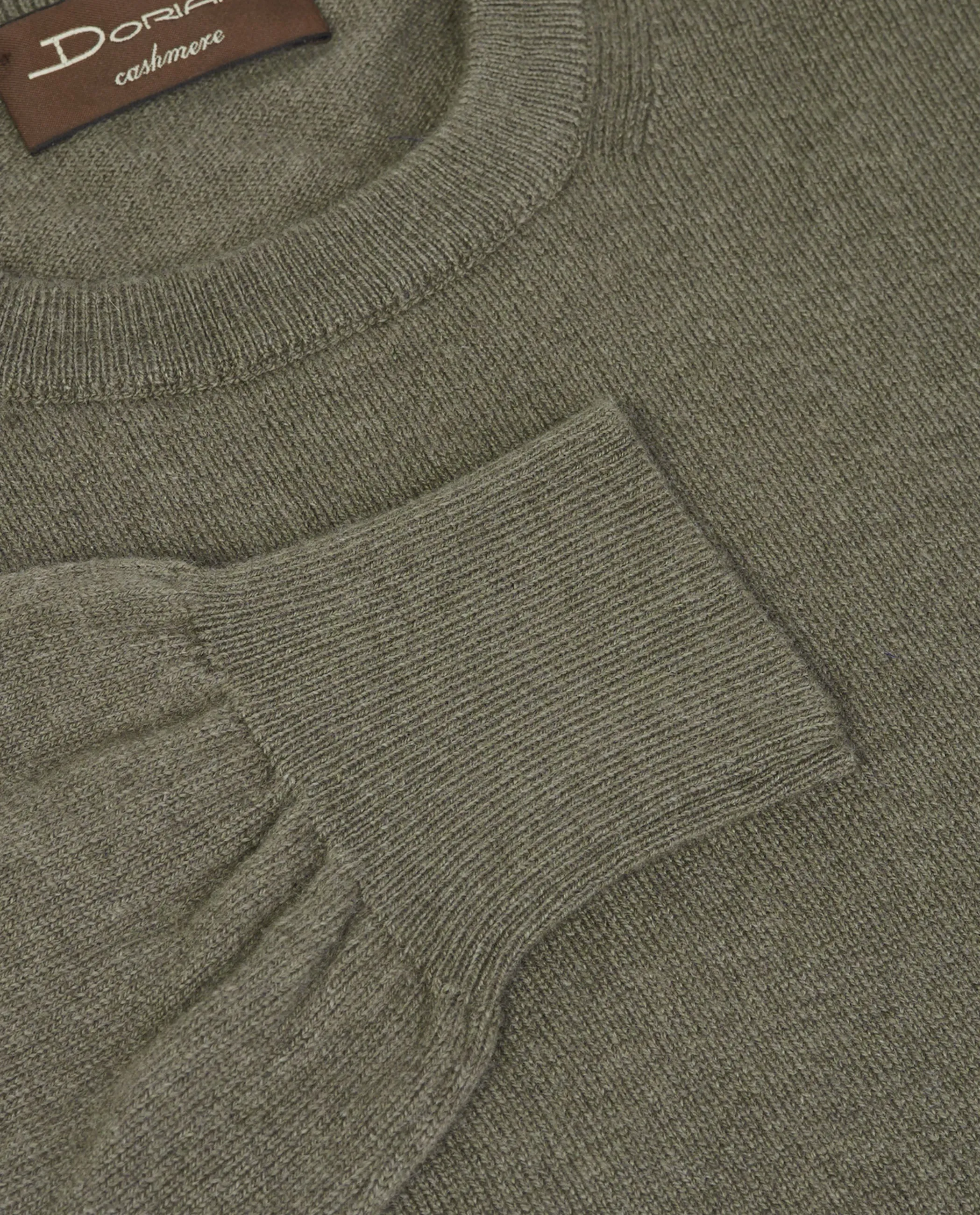 Cashmere Ronde Hals Trui - Groen sold by Pauw Amsterdam product image thumbnail 3