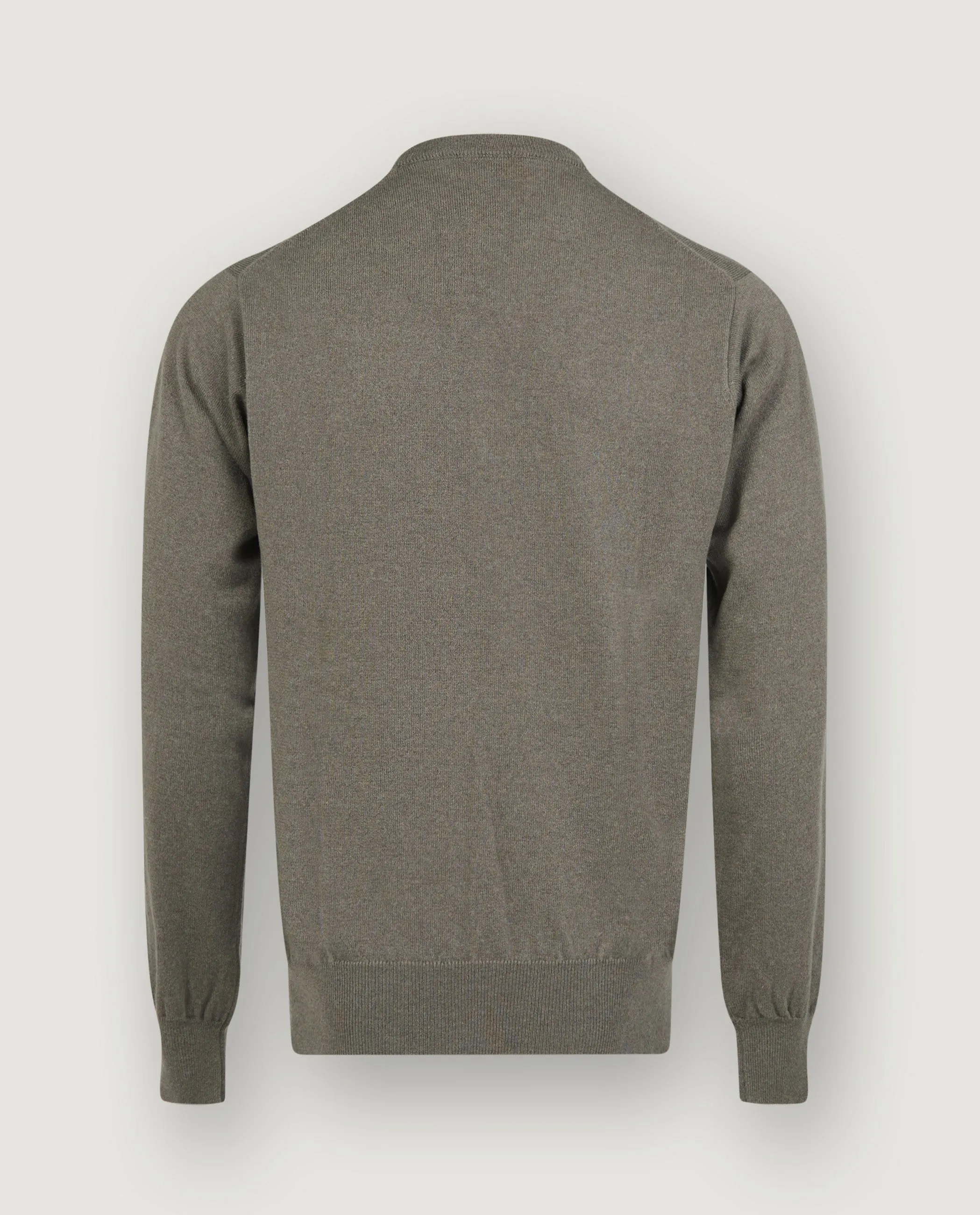 Cashmere Ronde Hals Trui - Groen sold by Pauw Amsterdam product image thumbnail 4