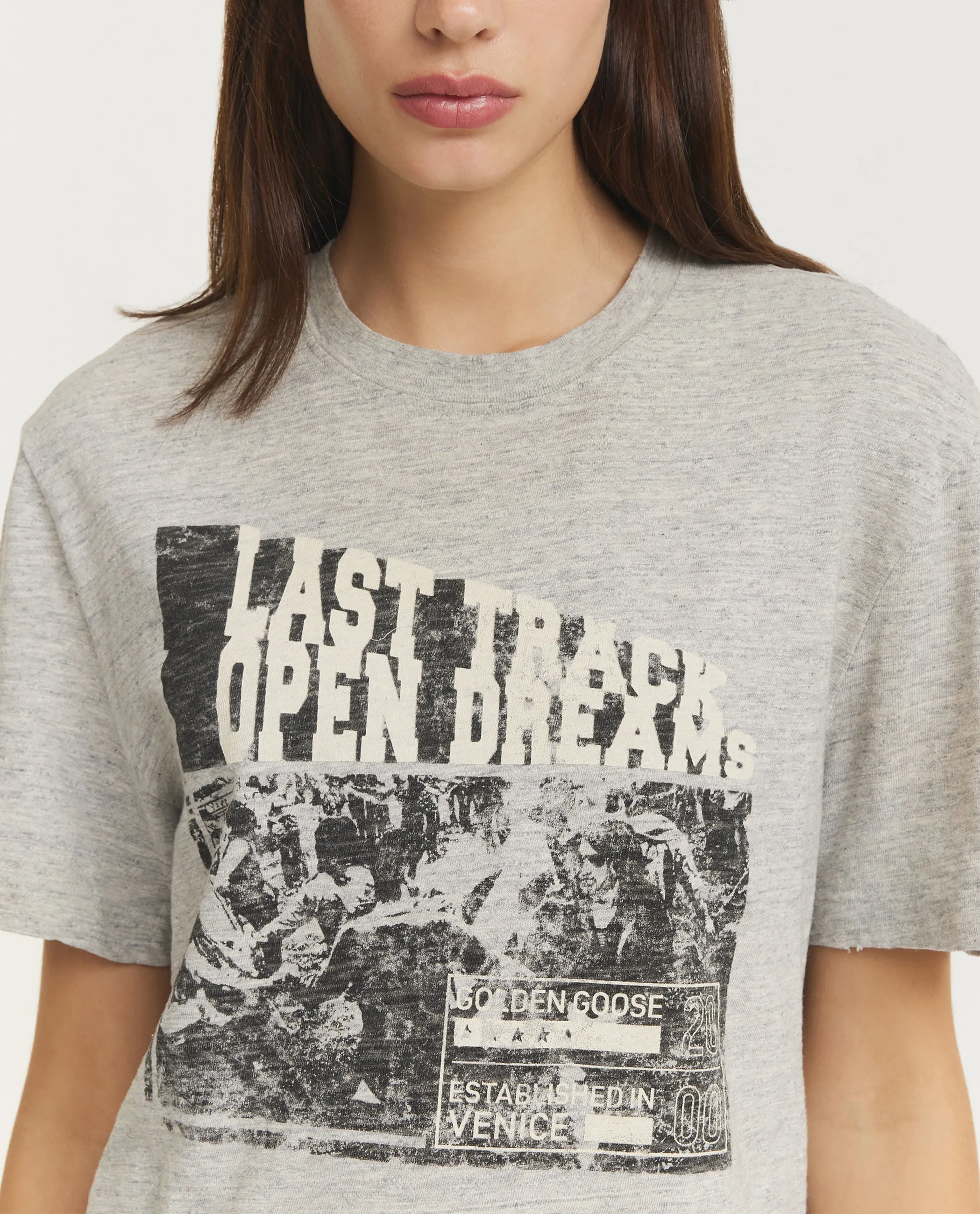 Vintage Effect T-Shirt - Lichtgrijs sold by Pauw Amsterdam product image thumbnail 2