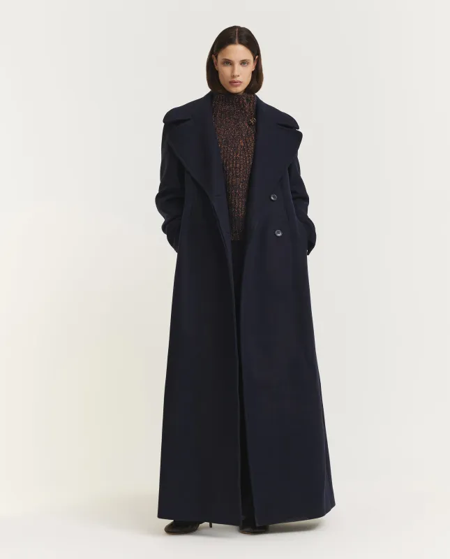 Wollen Rafaella Overjas - Donkerblauw sold by Pauw Amsterdam