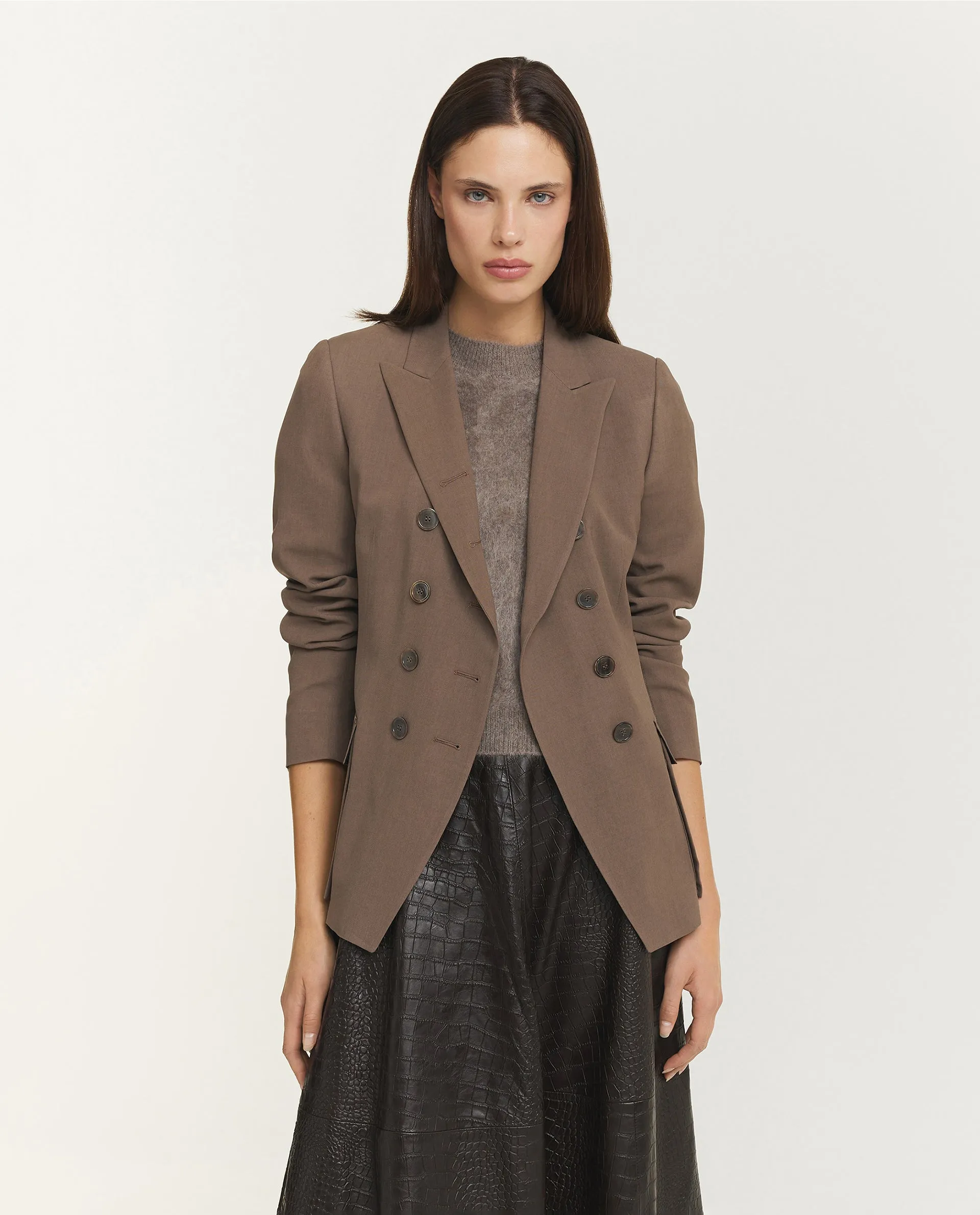 A-Lijn DB Blazer - Bruin sold by Pauw Amsterdam