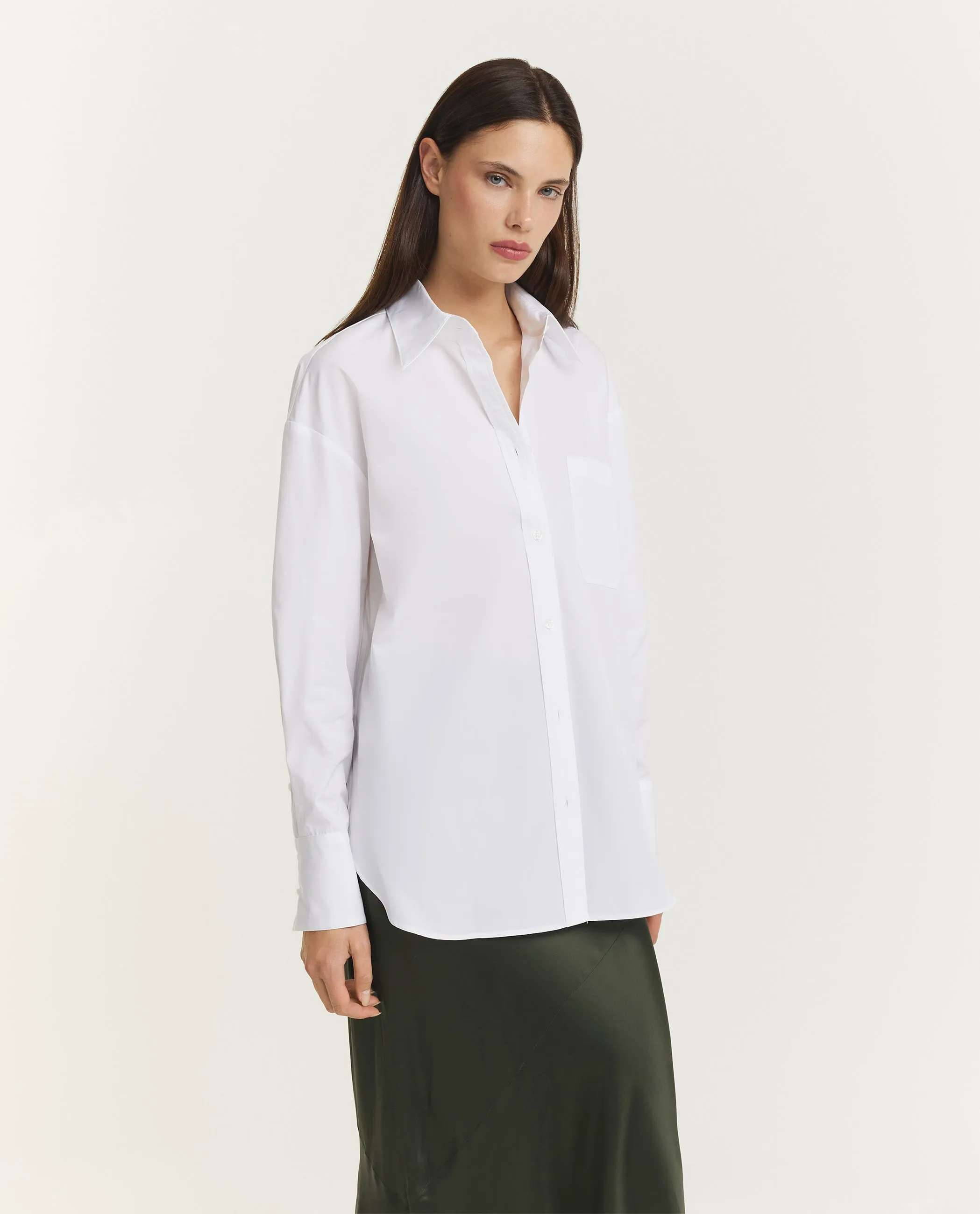 Big Joe Katoenen Shirt - Wit sold by Pauw Amsterdam product image thumbnail 4