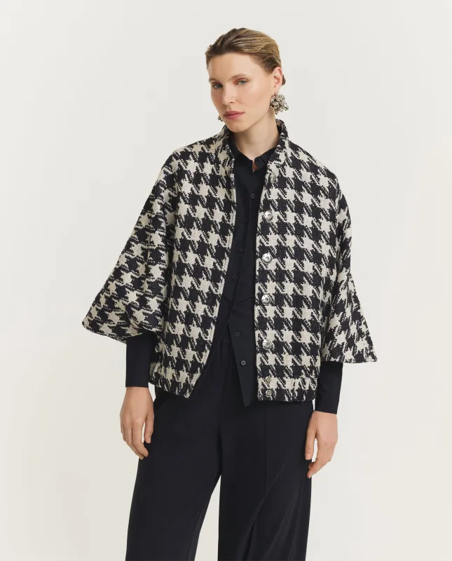 Pied-de-Poule Jas - Donkerblauw sold by Pauw Amsterdam