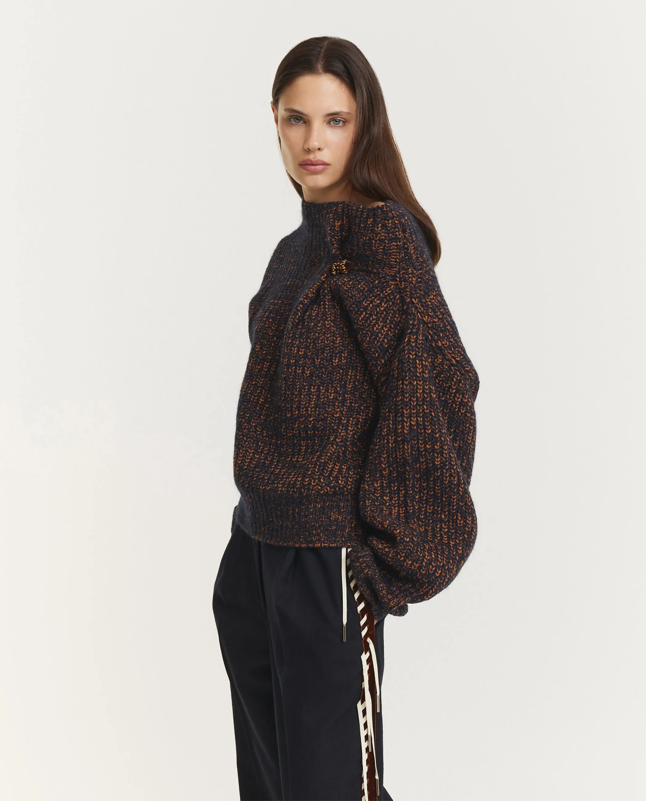 Alpaca Teubina Trui - Bruin sold by Pauw Amsterdam product image thumbnail 4