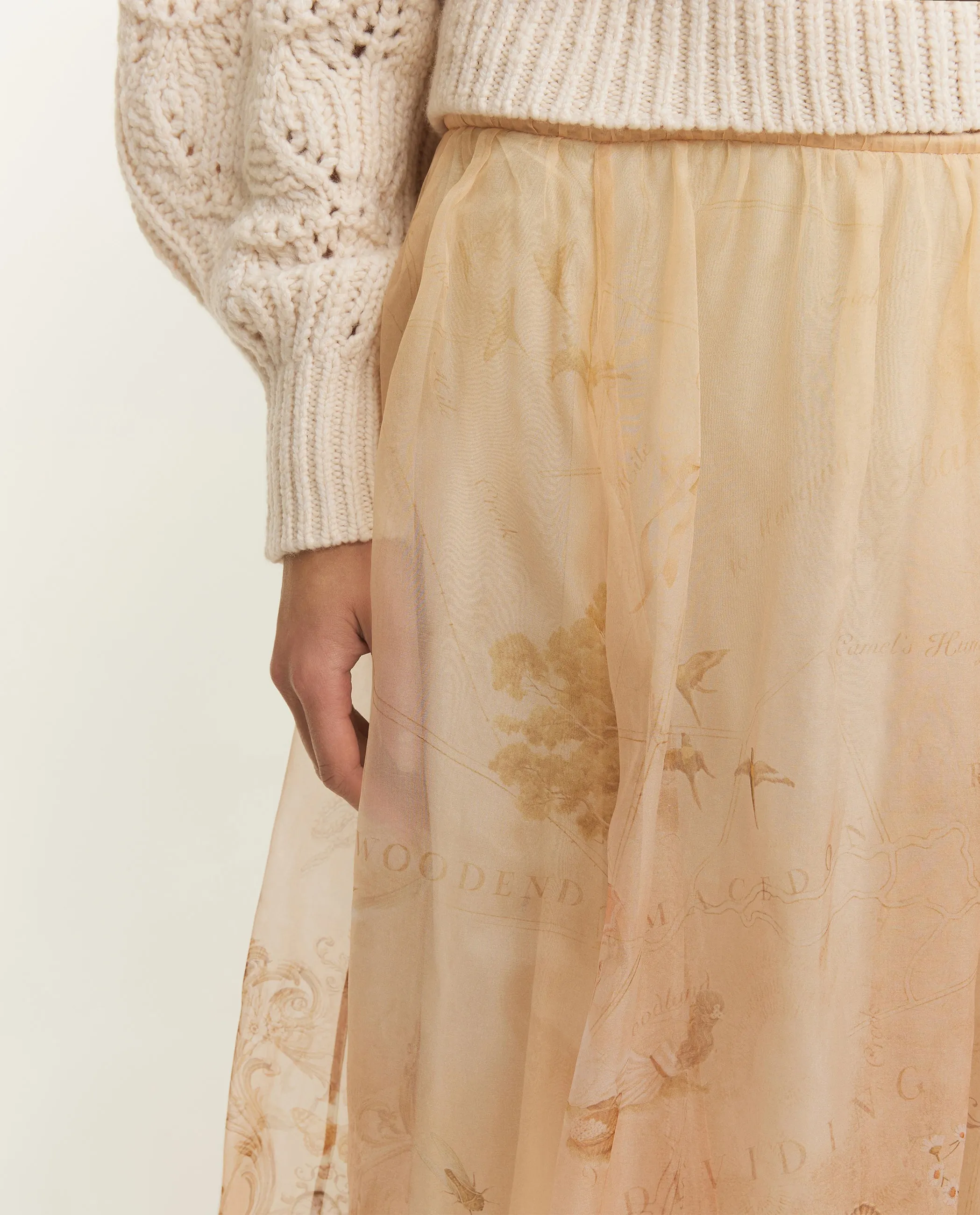 Hypnotic Organza Maxi Rok - Roze sold by Pauw Amsterdam product image thumbnail 5