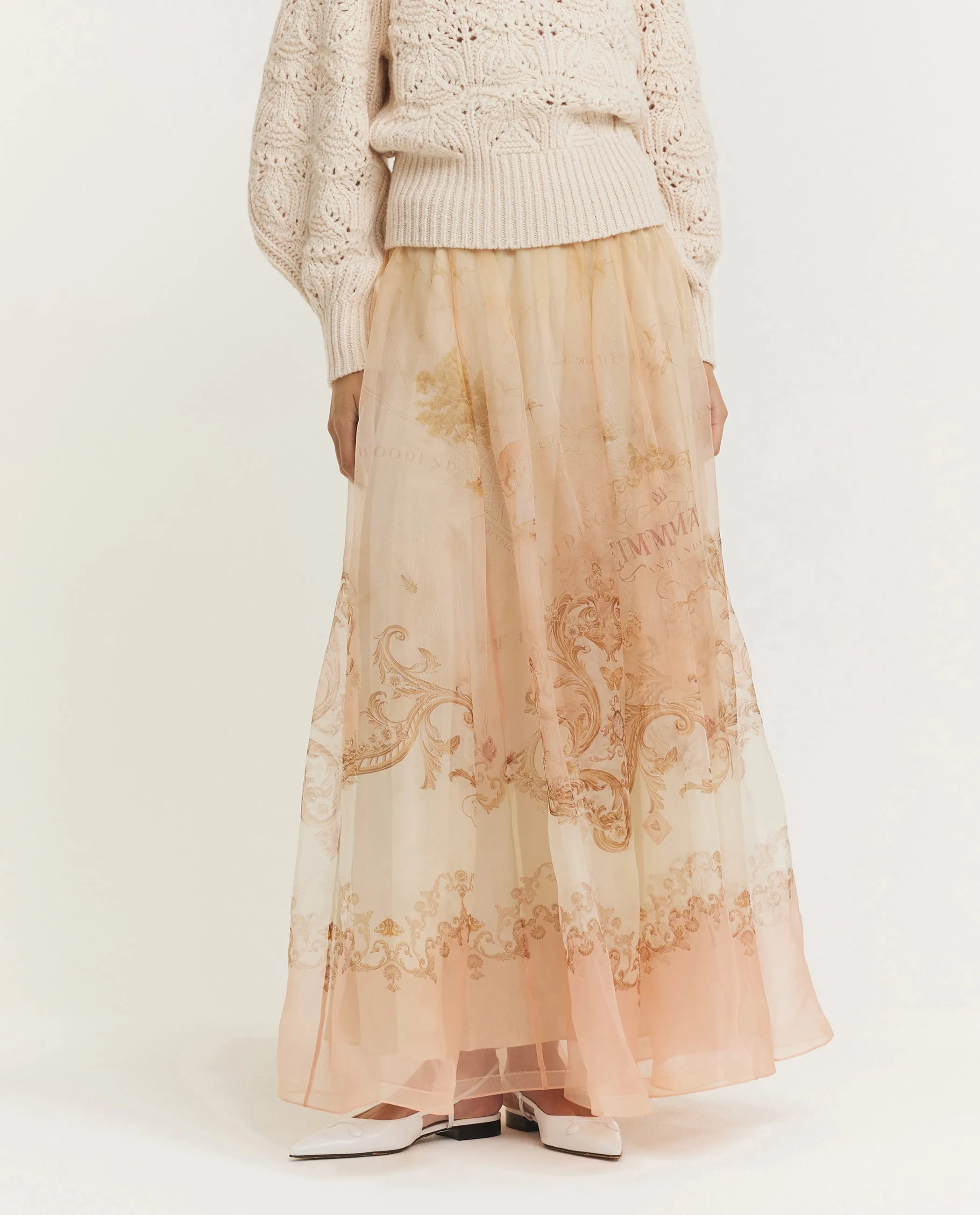 Hypnotic Organza Maxi Rok - Roze sold by Pauw Amsterdam product image thumbnail 2