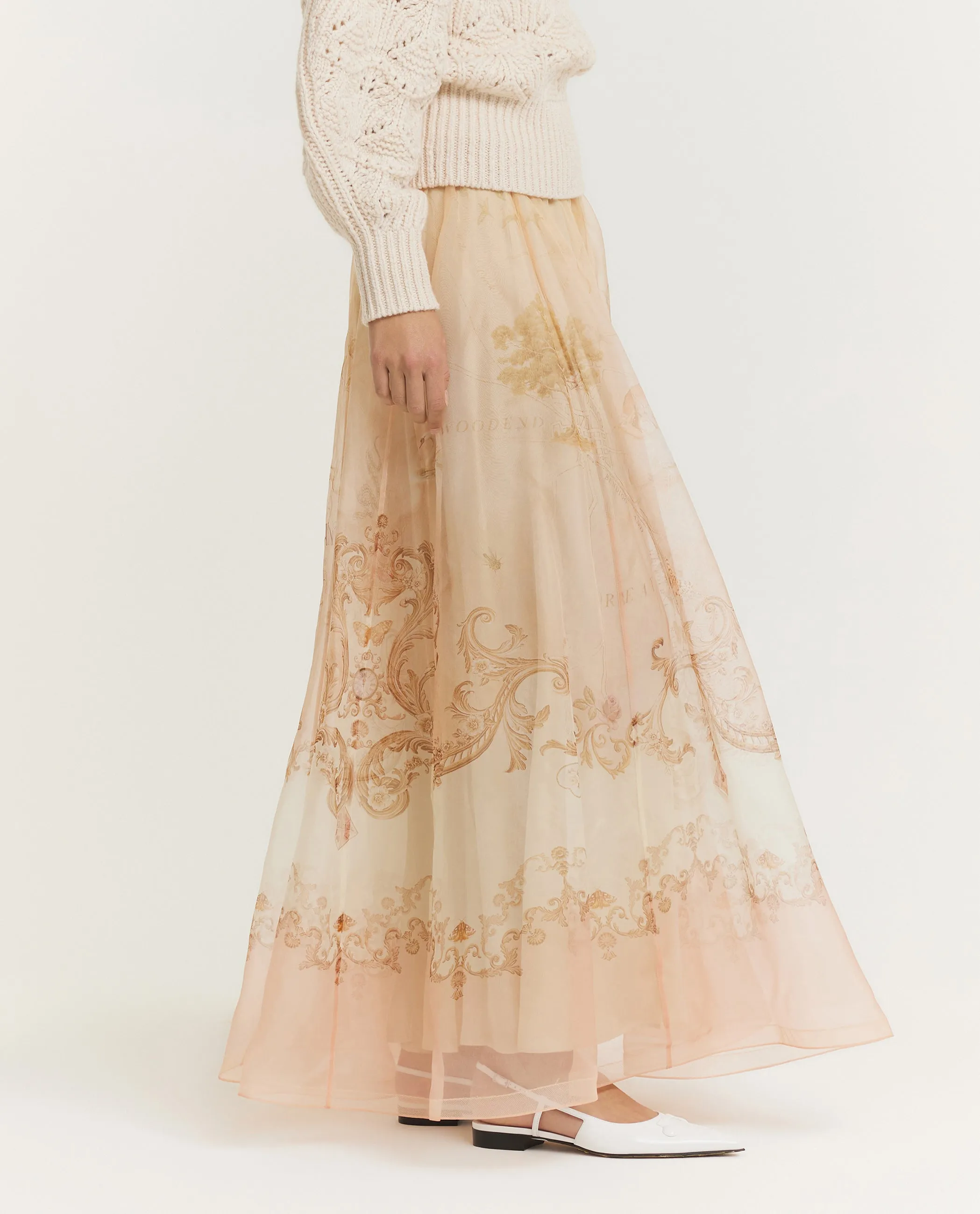 Hypnotic Organza Maxi Rok - Roze sold by Pauw Amsterdam product image thumbnail 3
