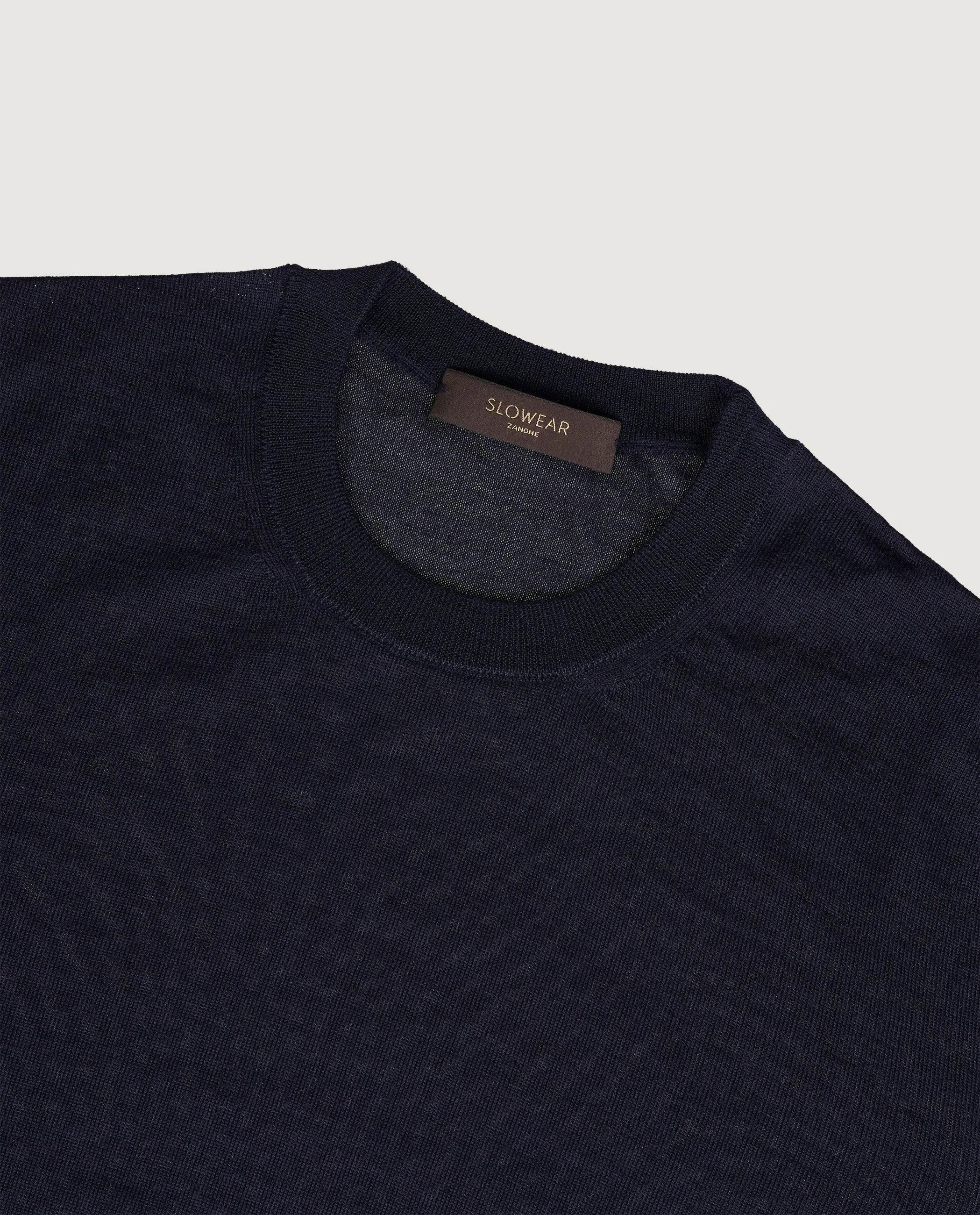 Cashmere Zijden Trui - Donkerblauw sold by Pauw Amsterdam product image thumbnail 2
