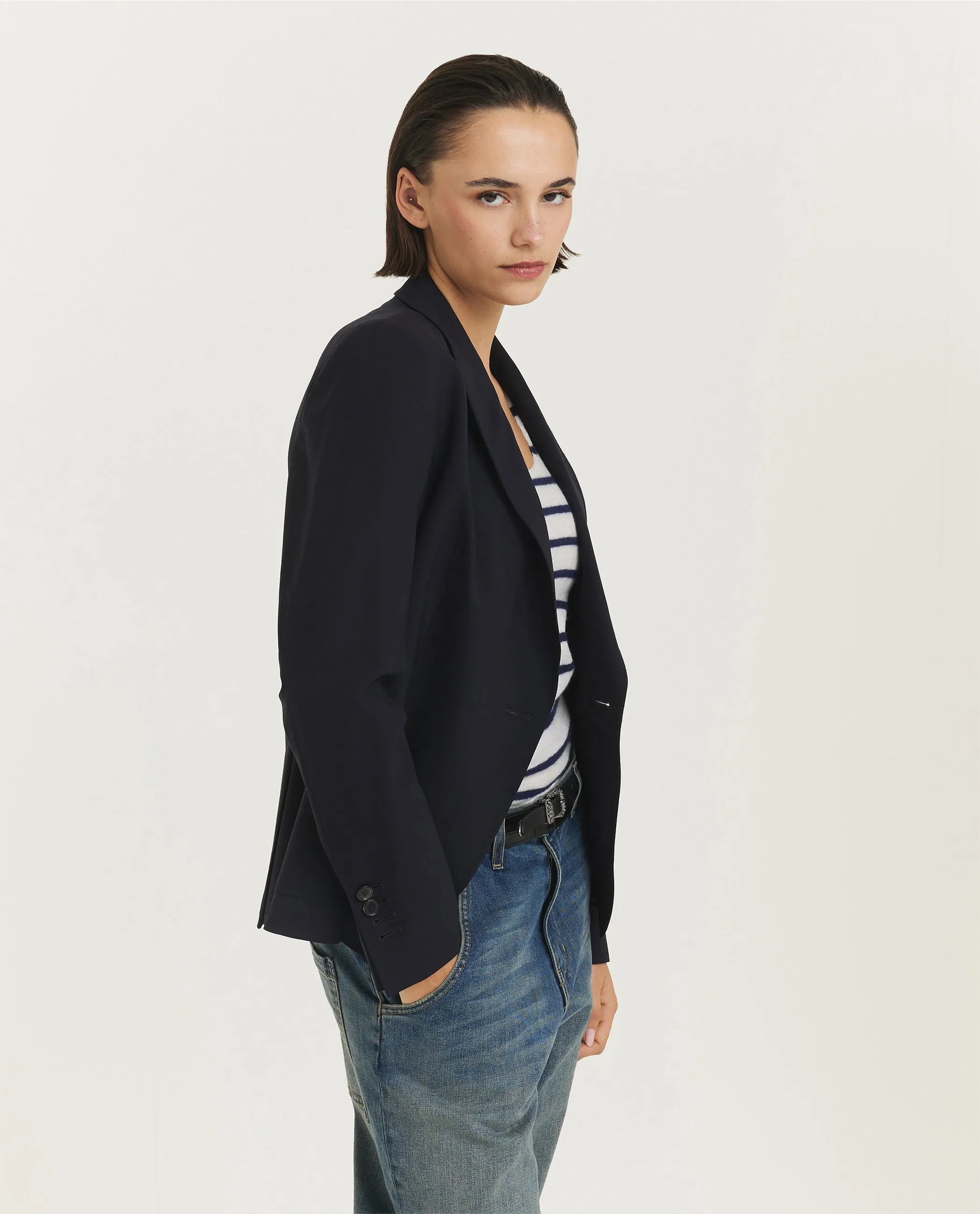 Comfort-Wollen Blazer
- Blauw sold by Pauw Amsterdam product image thumbnail 4