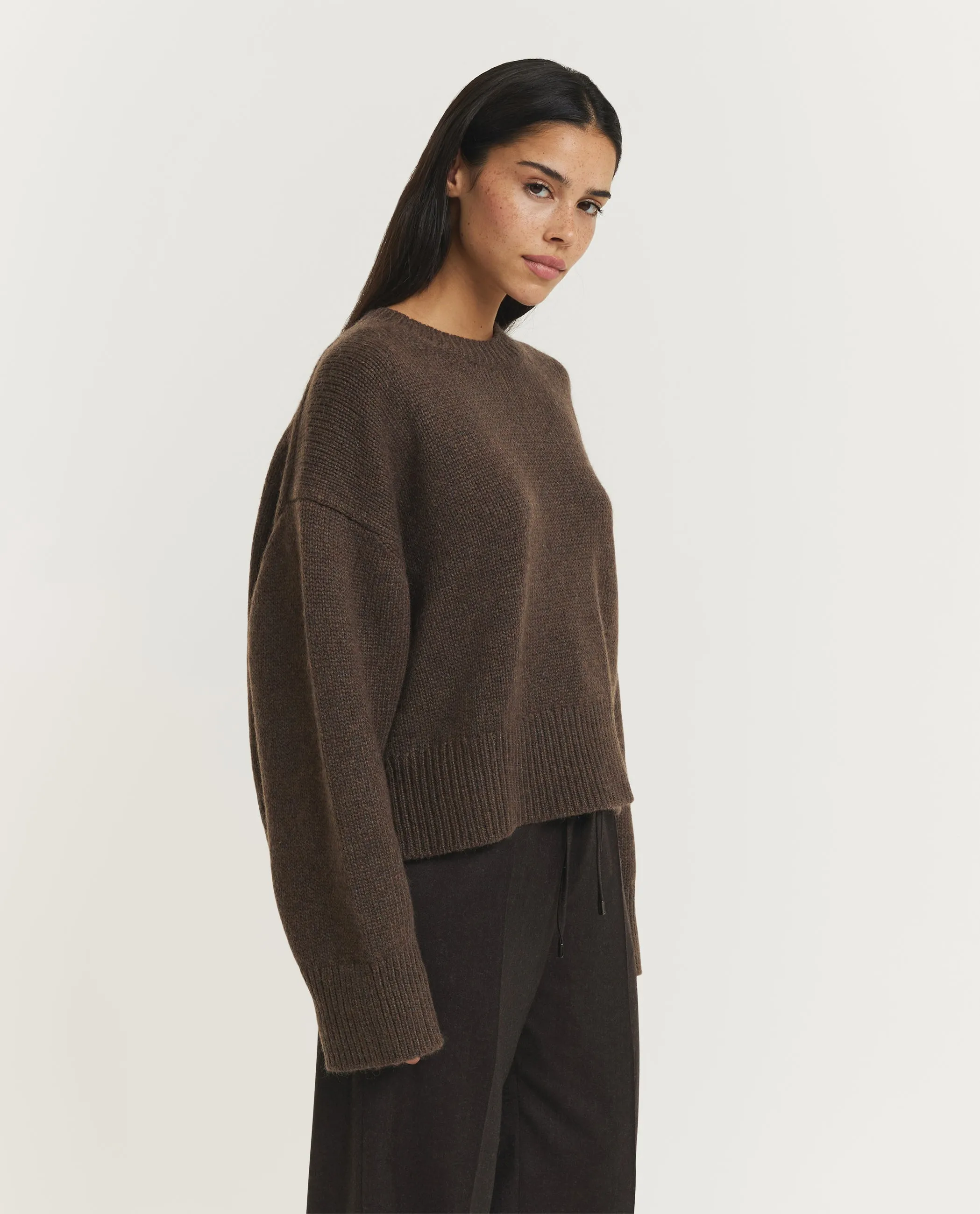 Cashmere Anisa Sweater - Bruin sold by Pauw Amsterdam product image thumbnail 4