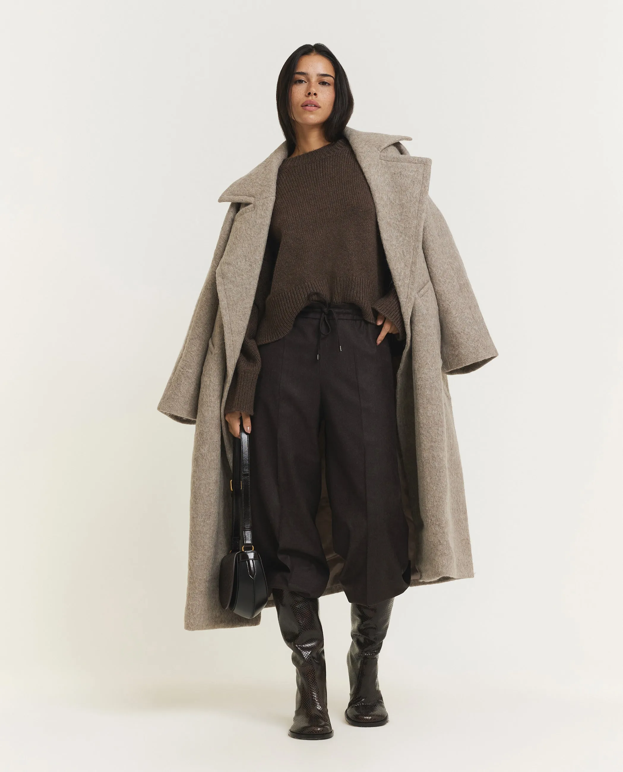 Cashmere Anisa Sweater - Bruin sold by Pauw Amsterdam product image thumbnail 3