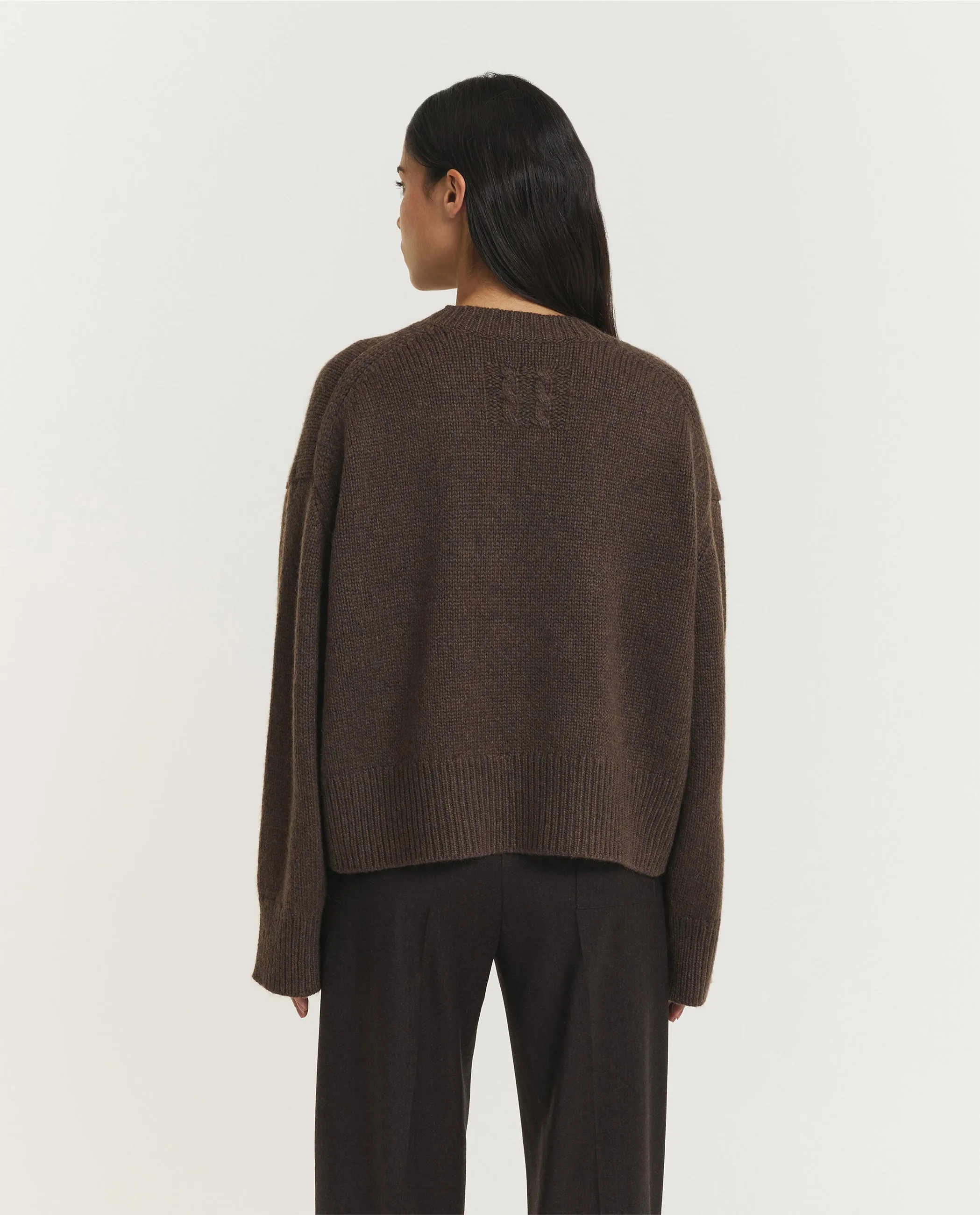 Cashmere Anisa Sweater - Bruin sold by Pauw Amsterdam product image thumbnail 5