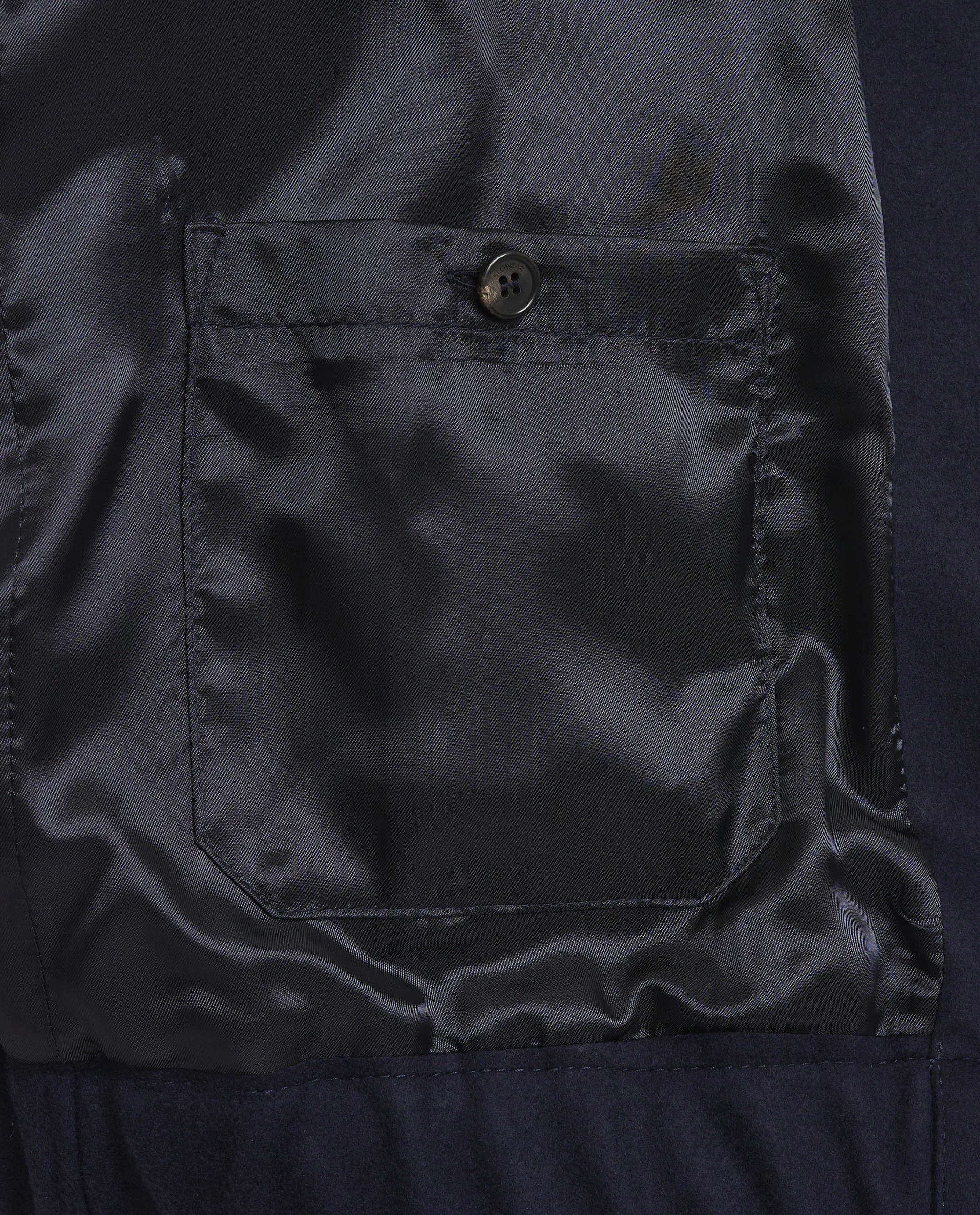 Wol Cashmere Blouson Jack - Donkerblauw sold by Pauw Amsterdam product image thumbnail 5