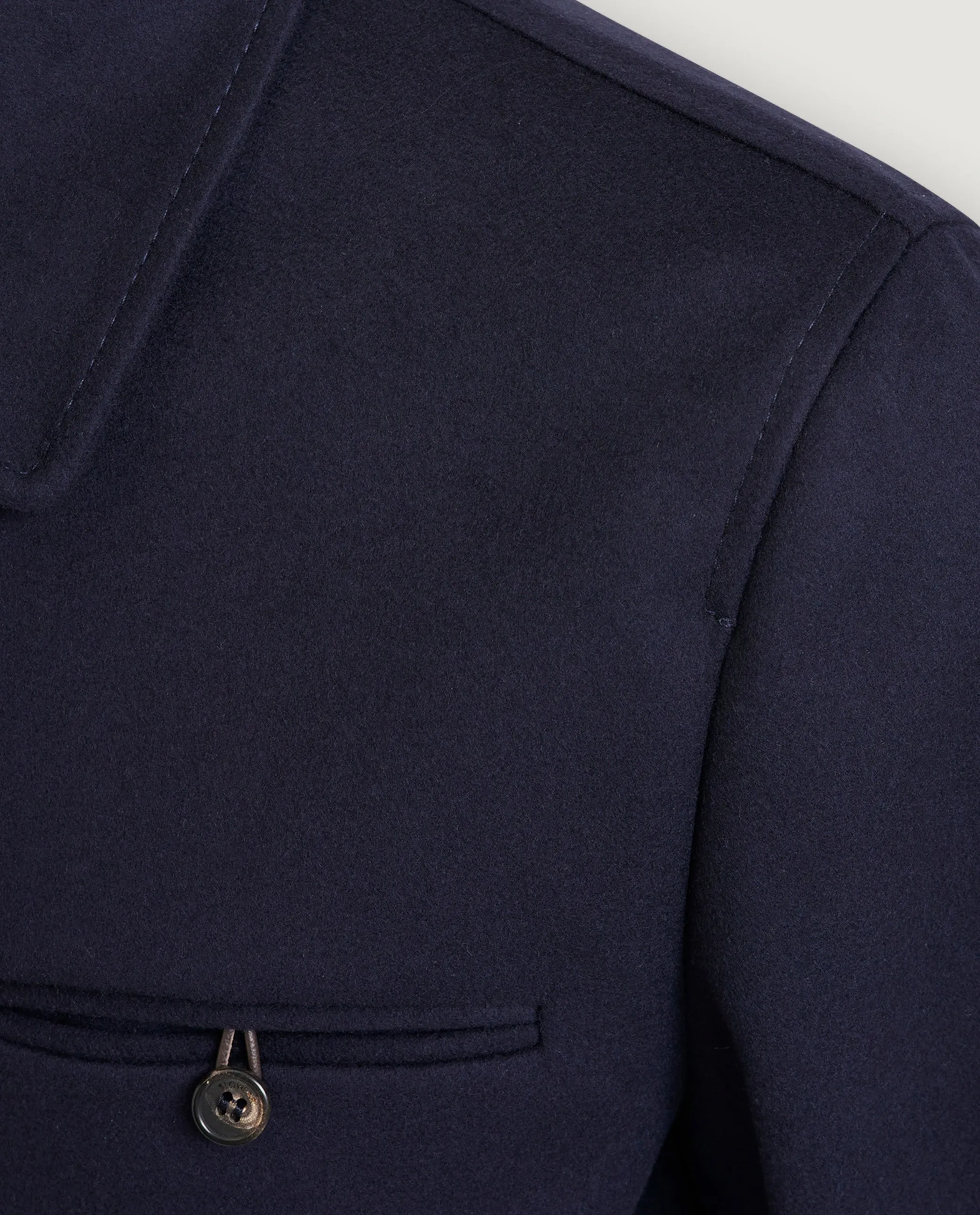 Wol Cashmere Blouson Jack - Donkerblauw sold by Pauw Amsterdam product image thumbnail 2