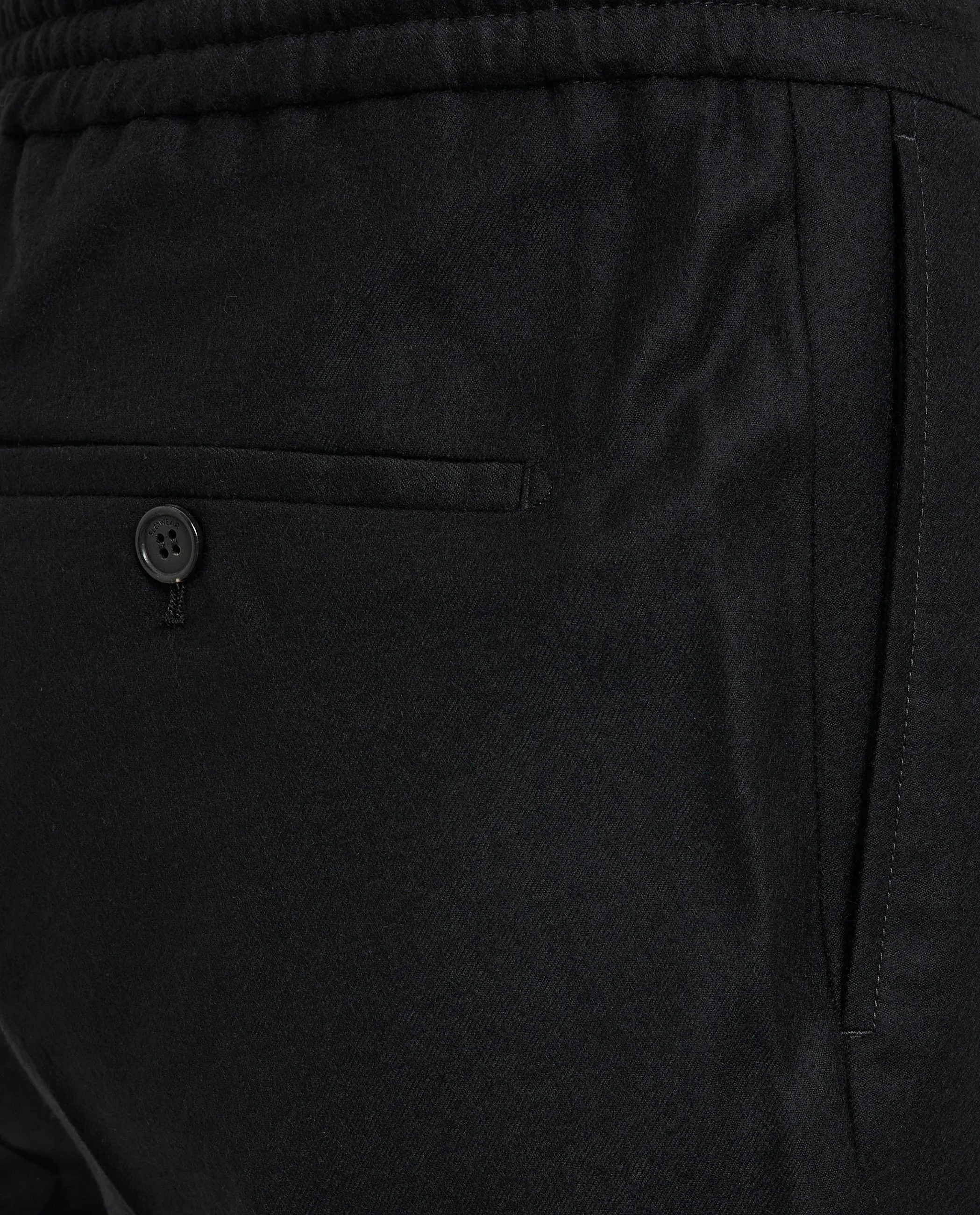 Flannel Wollen Jogger - Zwart sold by Pauw Amsterdam product image thumbnail 3