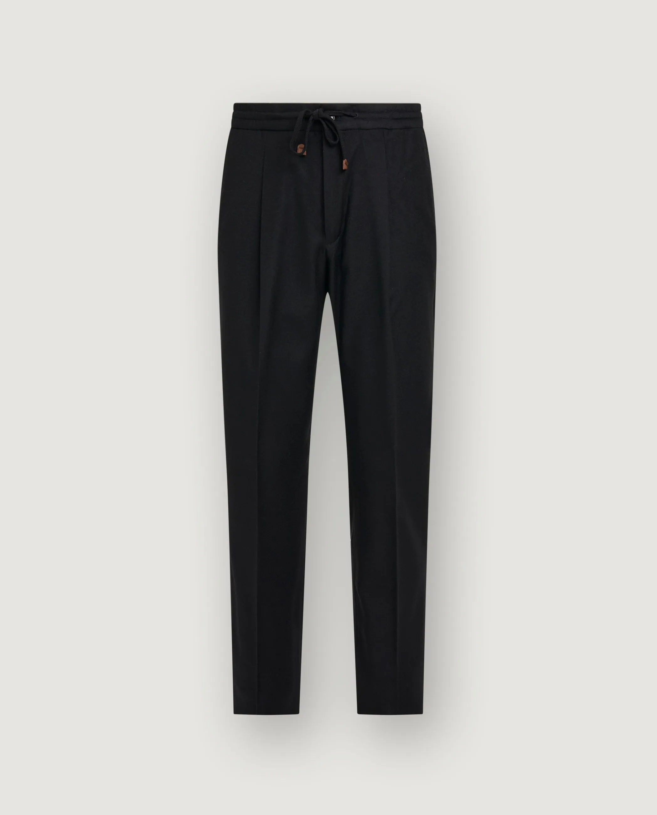 Flannel Wollen Jogger - Zwart sold by Pauw Amsterdam