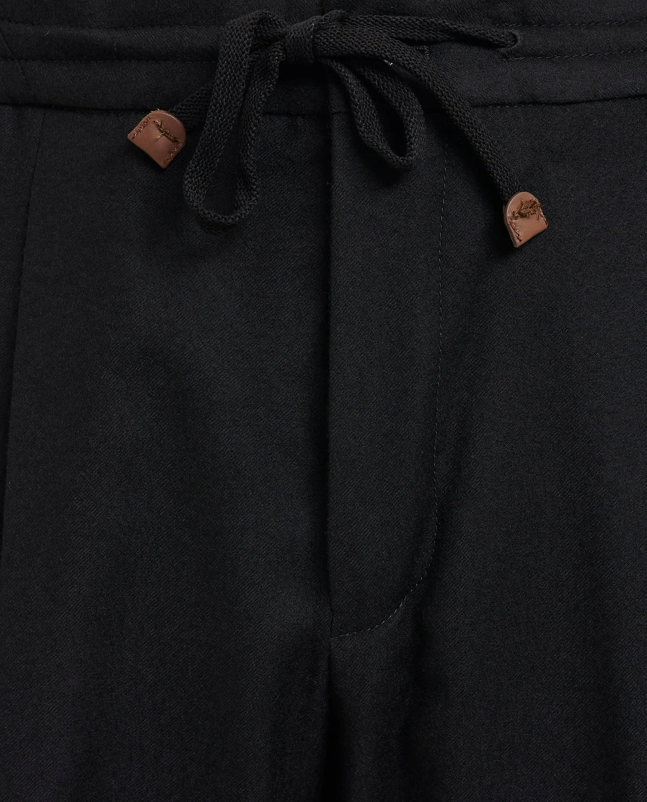 Flannel Wollen Jogger - Zwart sold by Pauw Amsterdam product image thumbnail 2