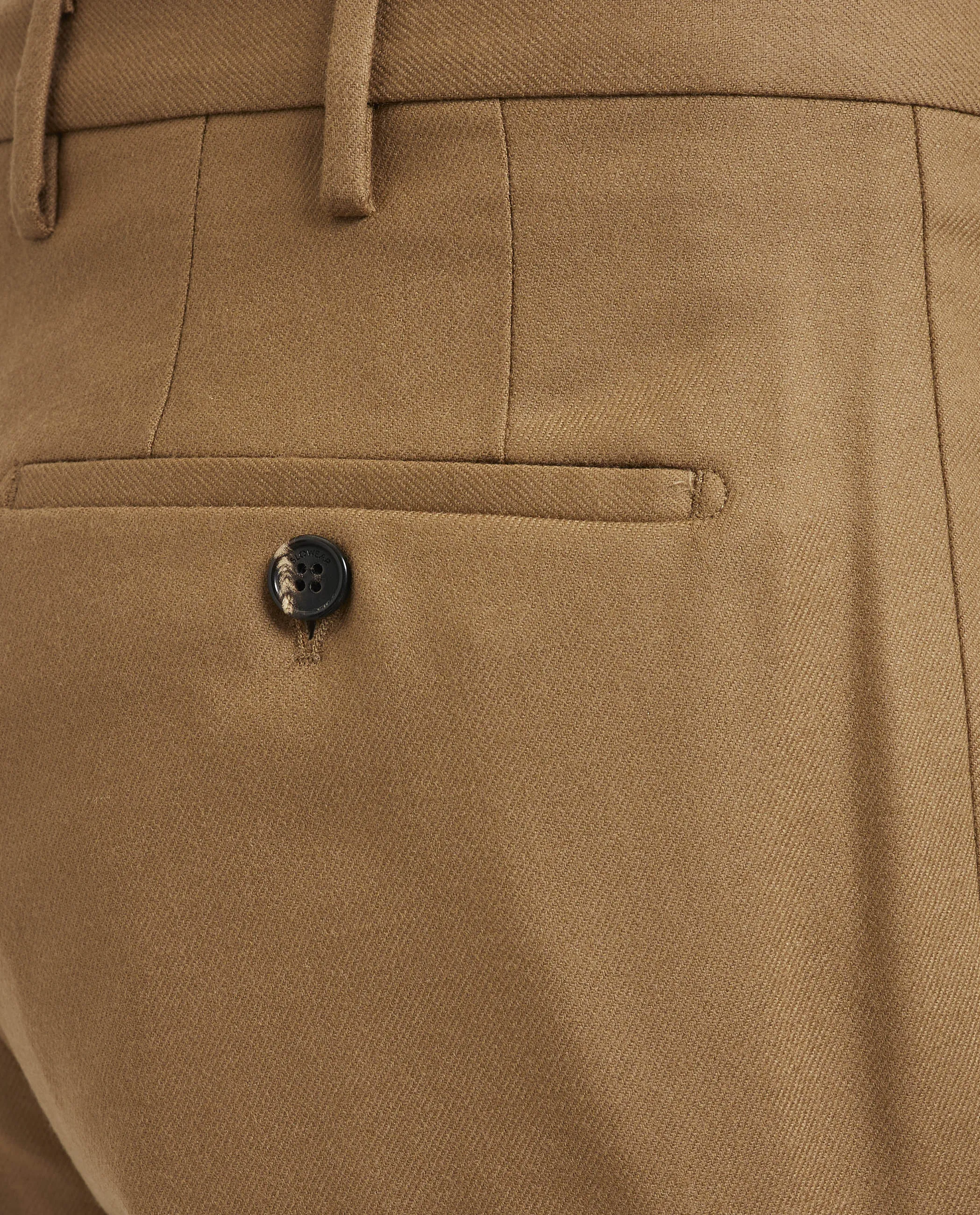 Geplooide Wol Cashmere Pantalon - Lichtbruin sold by Pauw Amsterdam product image thumbnail 3