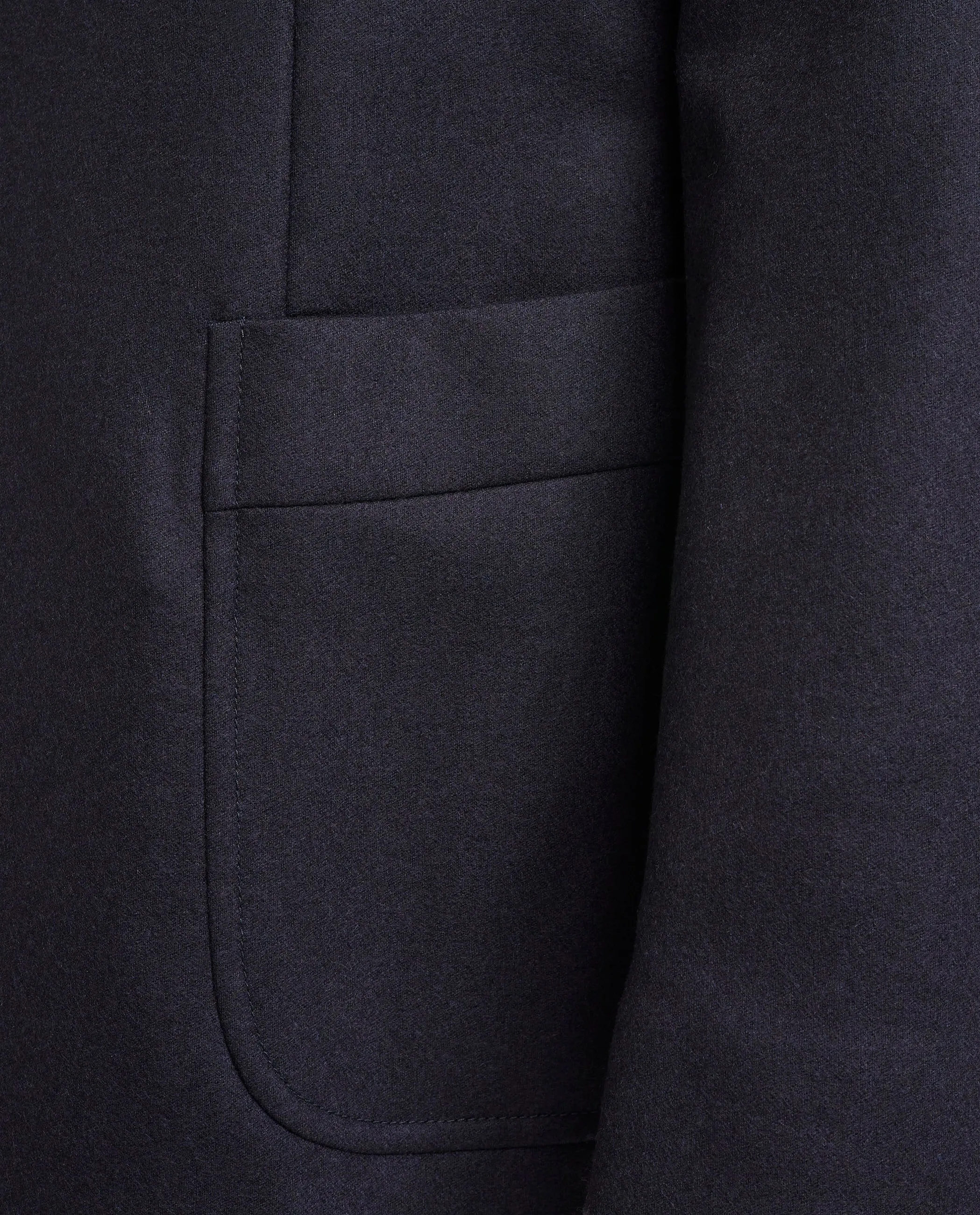 Technisch Wol Cashmere Jasje - Donkerblauw sold by Pauw Amsterdam product image thumbnail 4