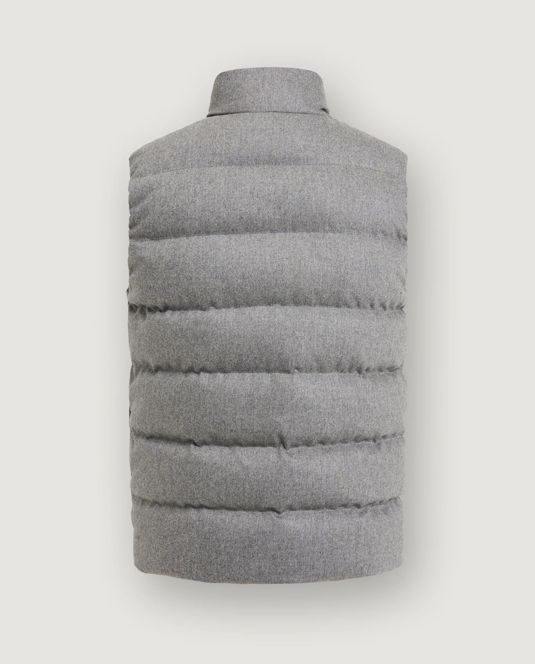 Flannel Bodywarmer - Lichtgrijs sold by Pauw Amsterdam product image thumbnail 3