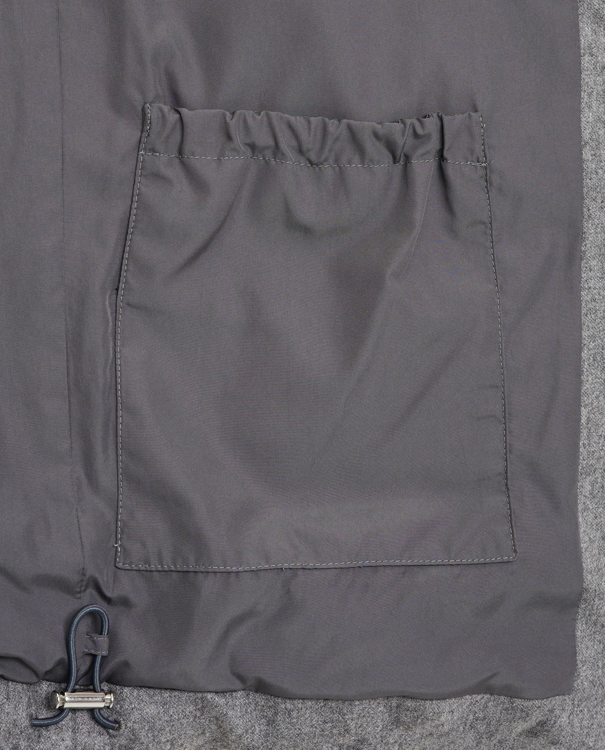 Flannel Bodywarmer - Lichtgrijs sold by Pauw Amsterdam product image thumbnail 5