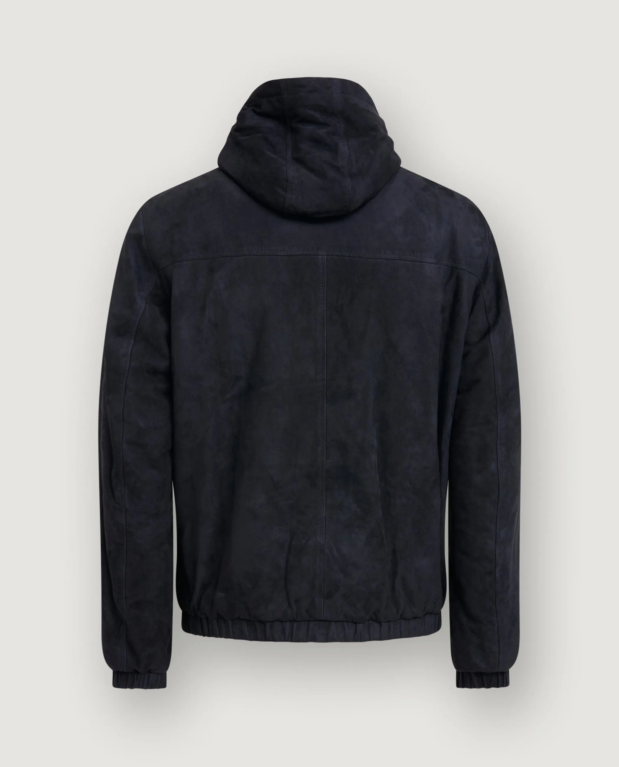 Suede Hood Jas - Donkerblauw sold by Pauw Amsterdam product image thumbnail 3