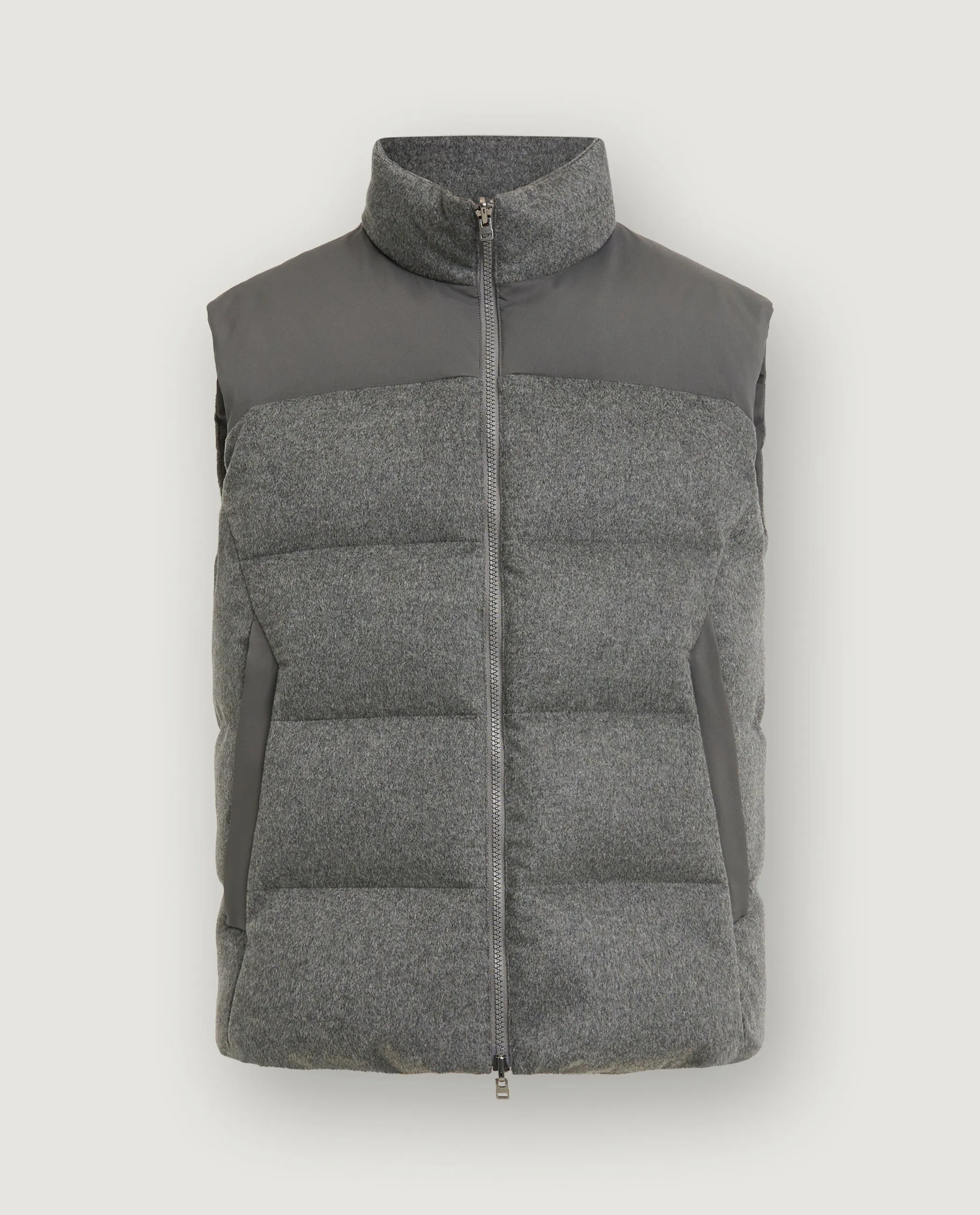 Reversible Feather Vest - Grijs sold by Pauw Amsterdam