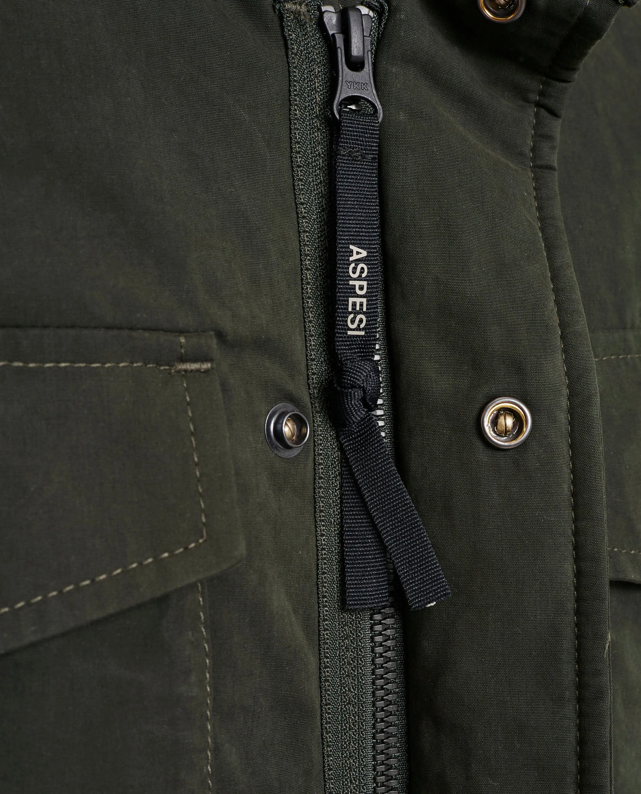 Katoen Mix Field Jacket - Groen sold by Pauw Amsterdam product image thumbnail 4