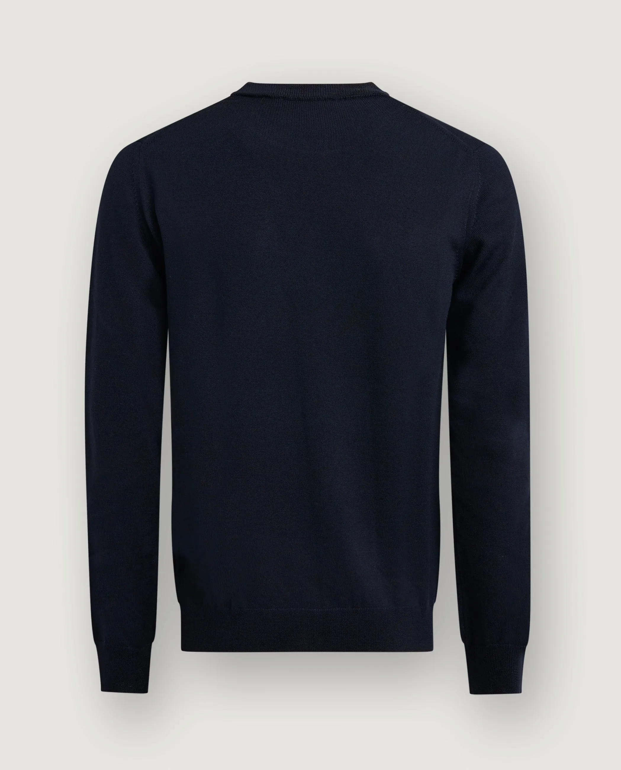 Wollen Crewneck Trui - Donkerblauw sold by Pauw Amsterdam product image thumbnail 3