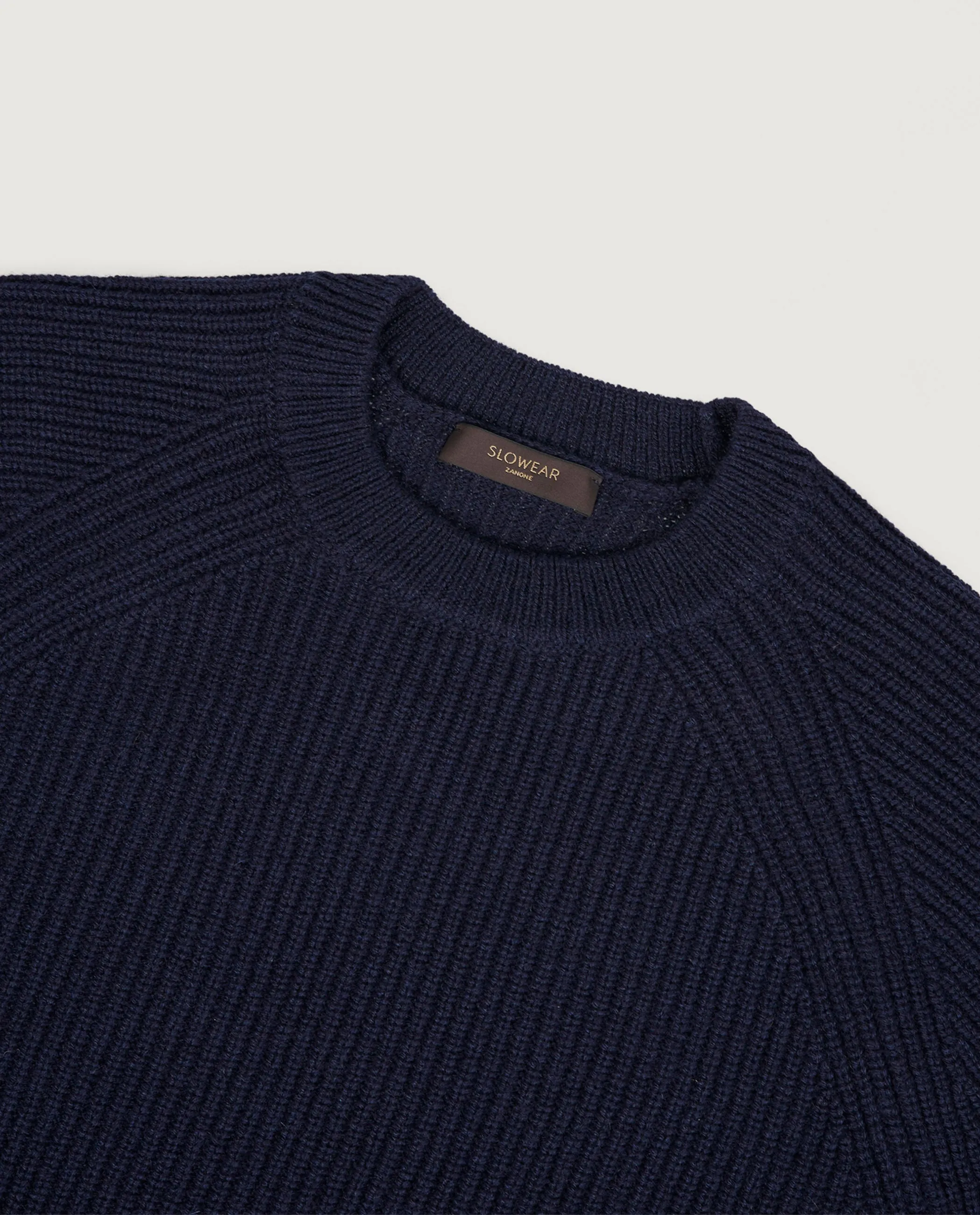 Cashmere Rib Trui - Donkerblauw sold by Pauw Amsterdam product image thumbnail 2