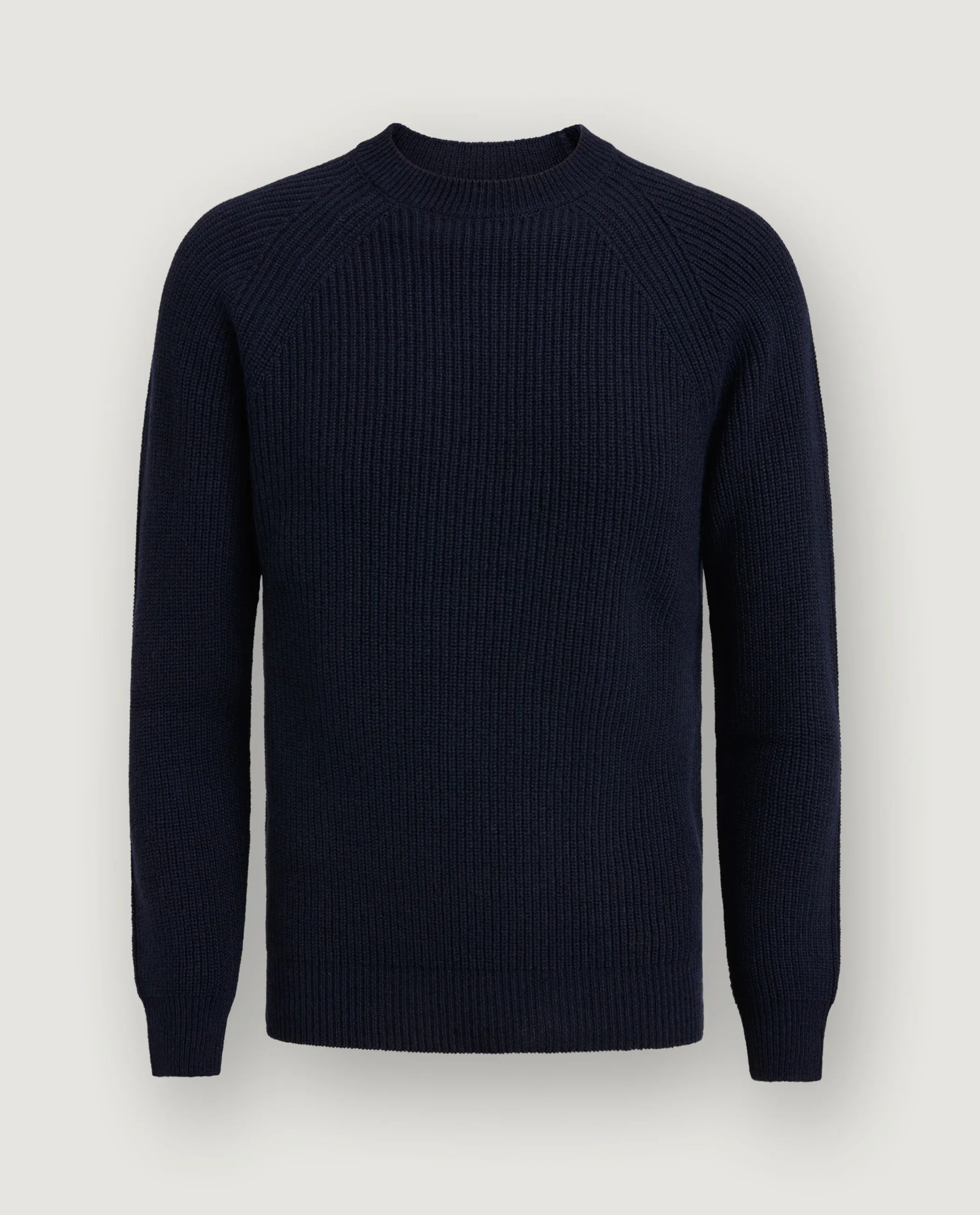 Cashmere Rib Trui - Donkerblauw sold by Pauw Amsterdam