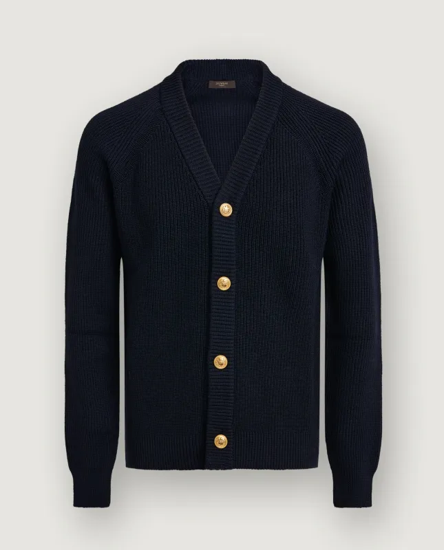 Klassieke Wollen Vest - Donkerblauw sold by Pauw Amsterdam