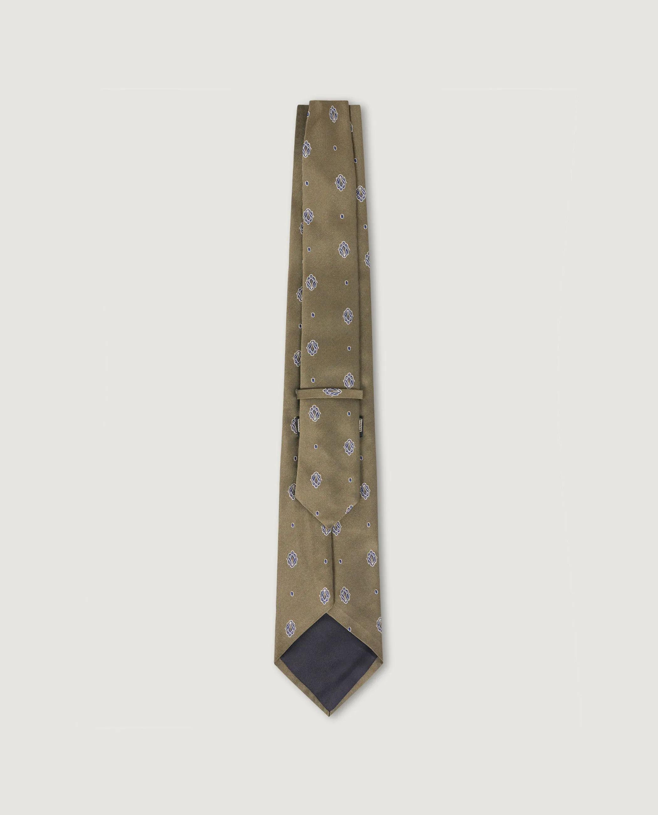 Zijden Patroon Das - Groen sold by Pauw Amsterdam product image thumbnail 3