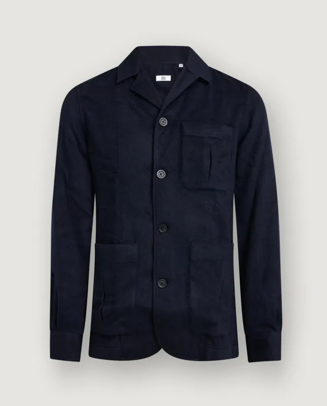 Cashmere Travel Jacket - Donkerblauw sold by Pauw Amsterdam