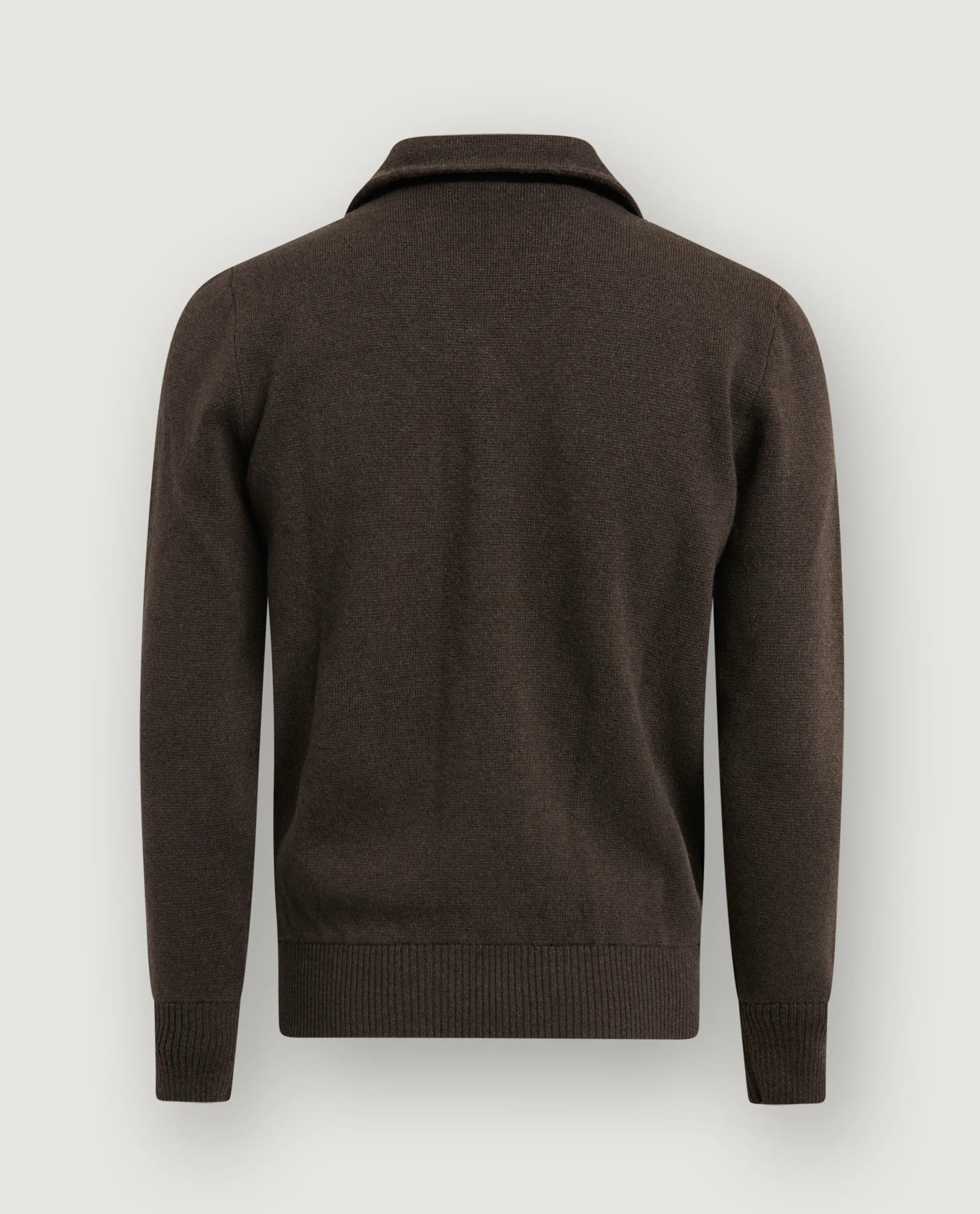 Cashmere Geknoopt Vest - Bruin sold by Pauw Amsterdam product image thumbnail 3