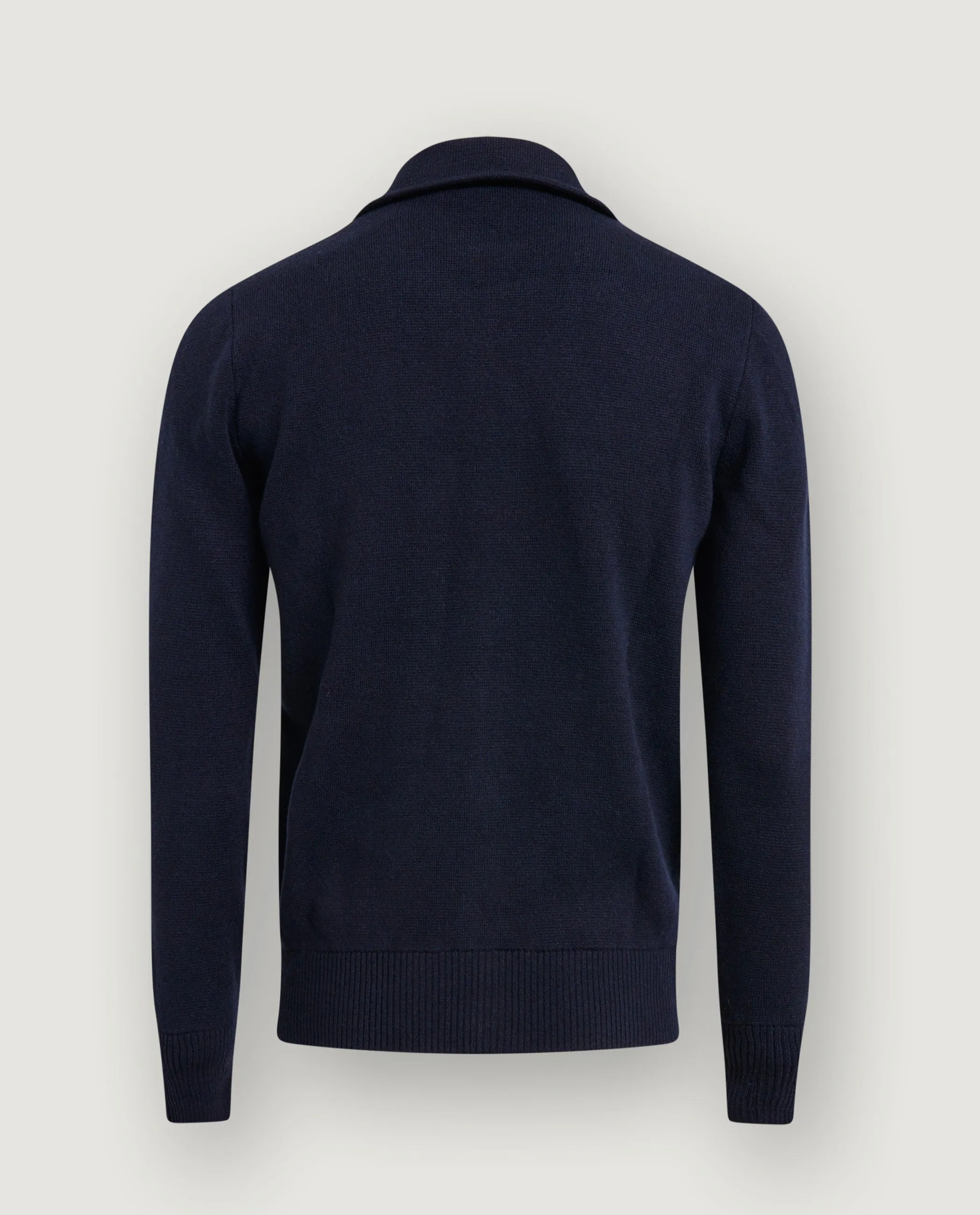 Cashmere Geknoopt Vest - Donkerblauw sold by Pauw Amsterdam product image thumbnail 3