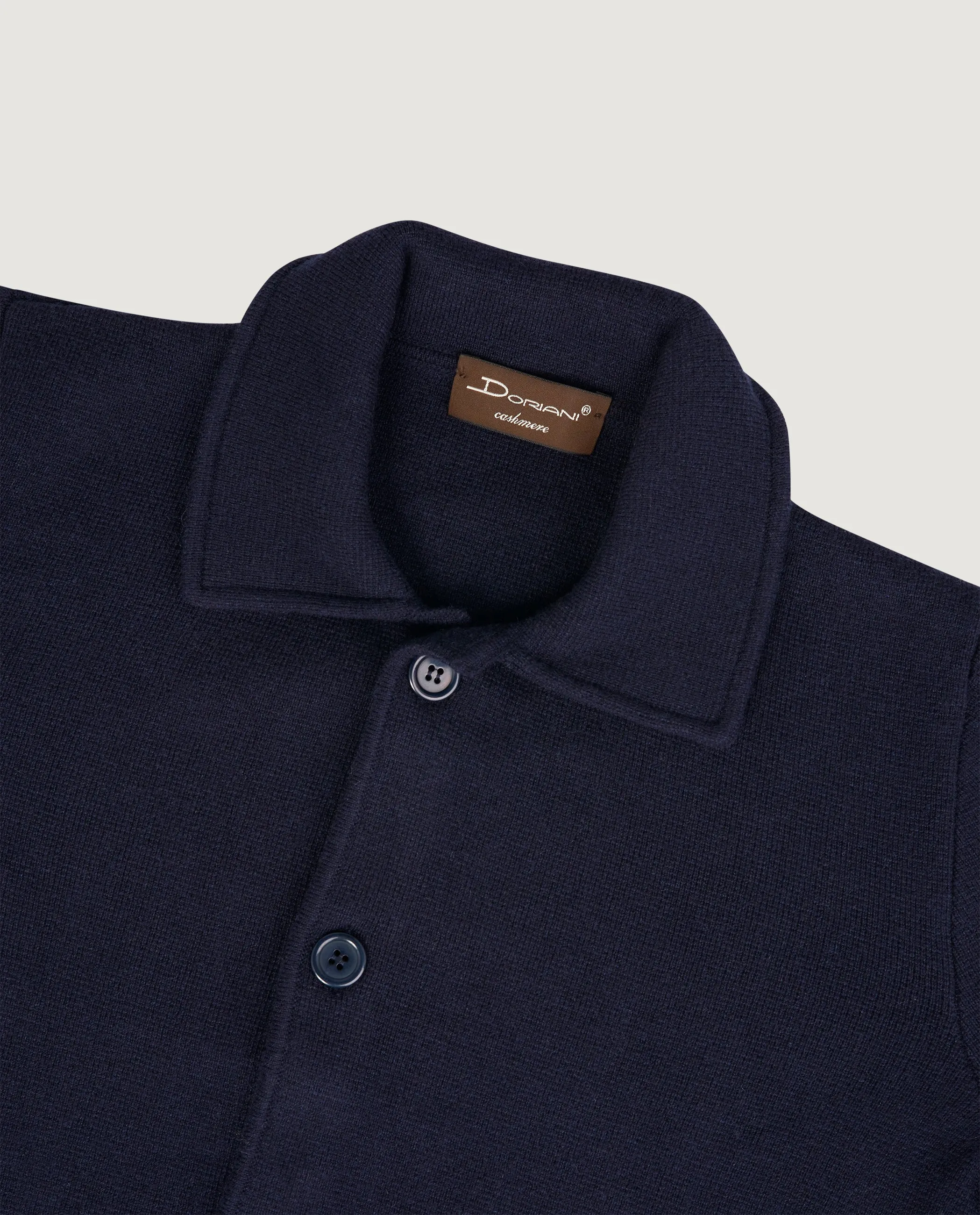 Cashmere Geknoopt Vest - Donkerblauw sold by Pauw Amsterdam product image thumbnail 2